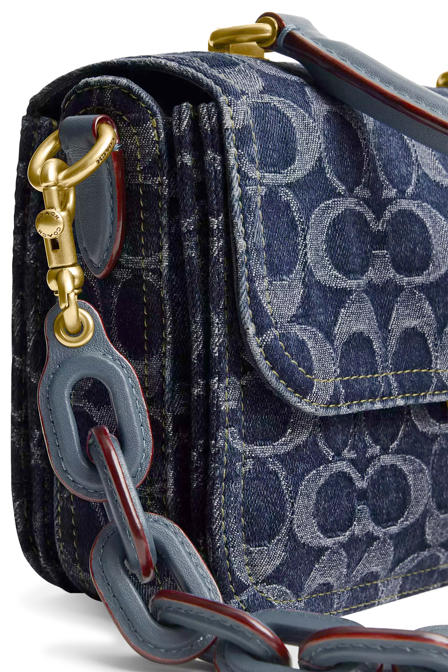 Rogue Top Handle In Signature Denim