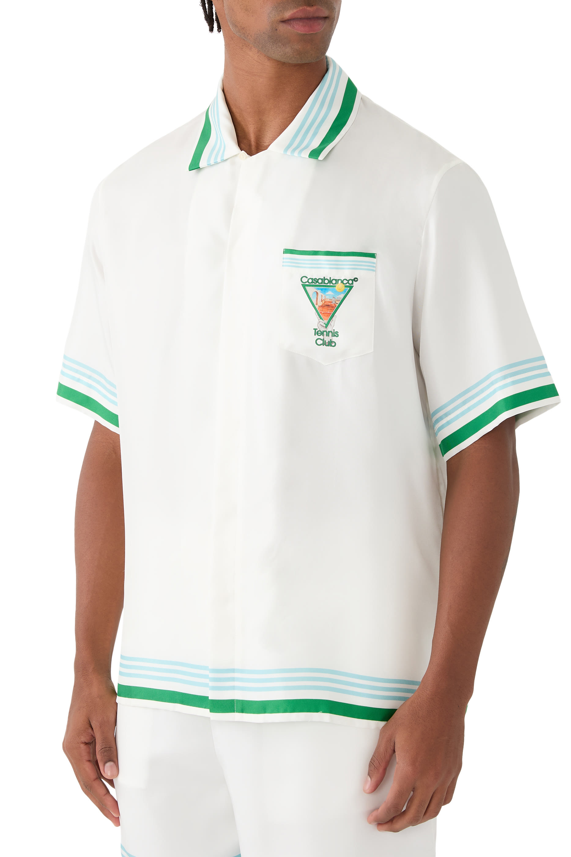 Metaphysical Tennis Icon Silk Shirt