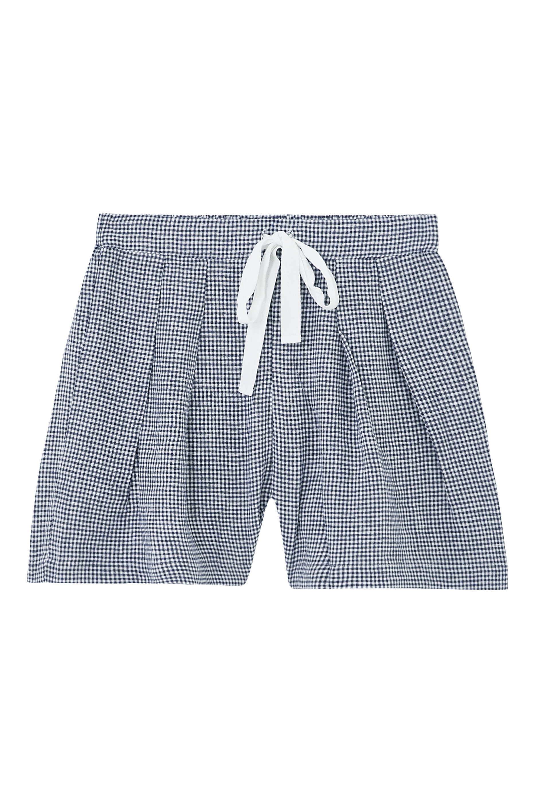 Linen Blend Relaxed Shorts