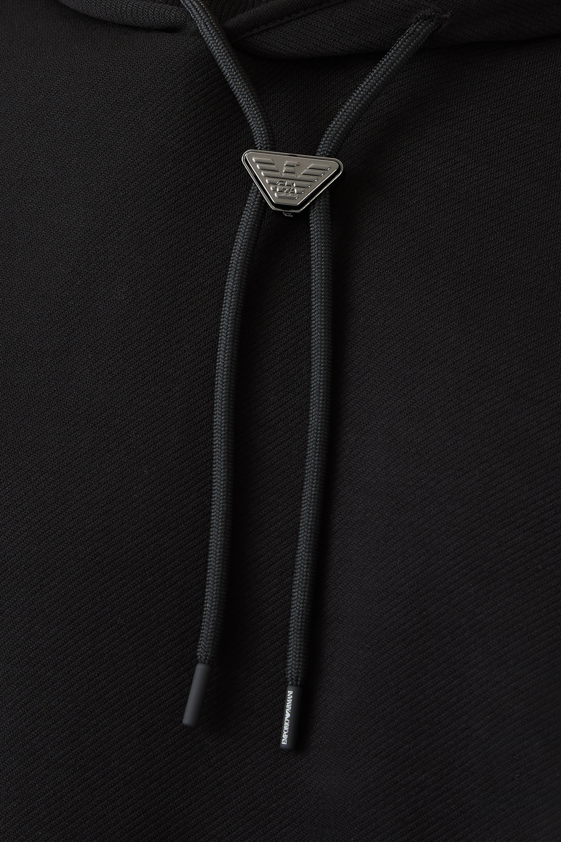 Short-Sleeved Oversized Jersey Hooded Sweatshirt