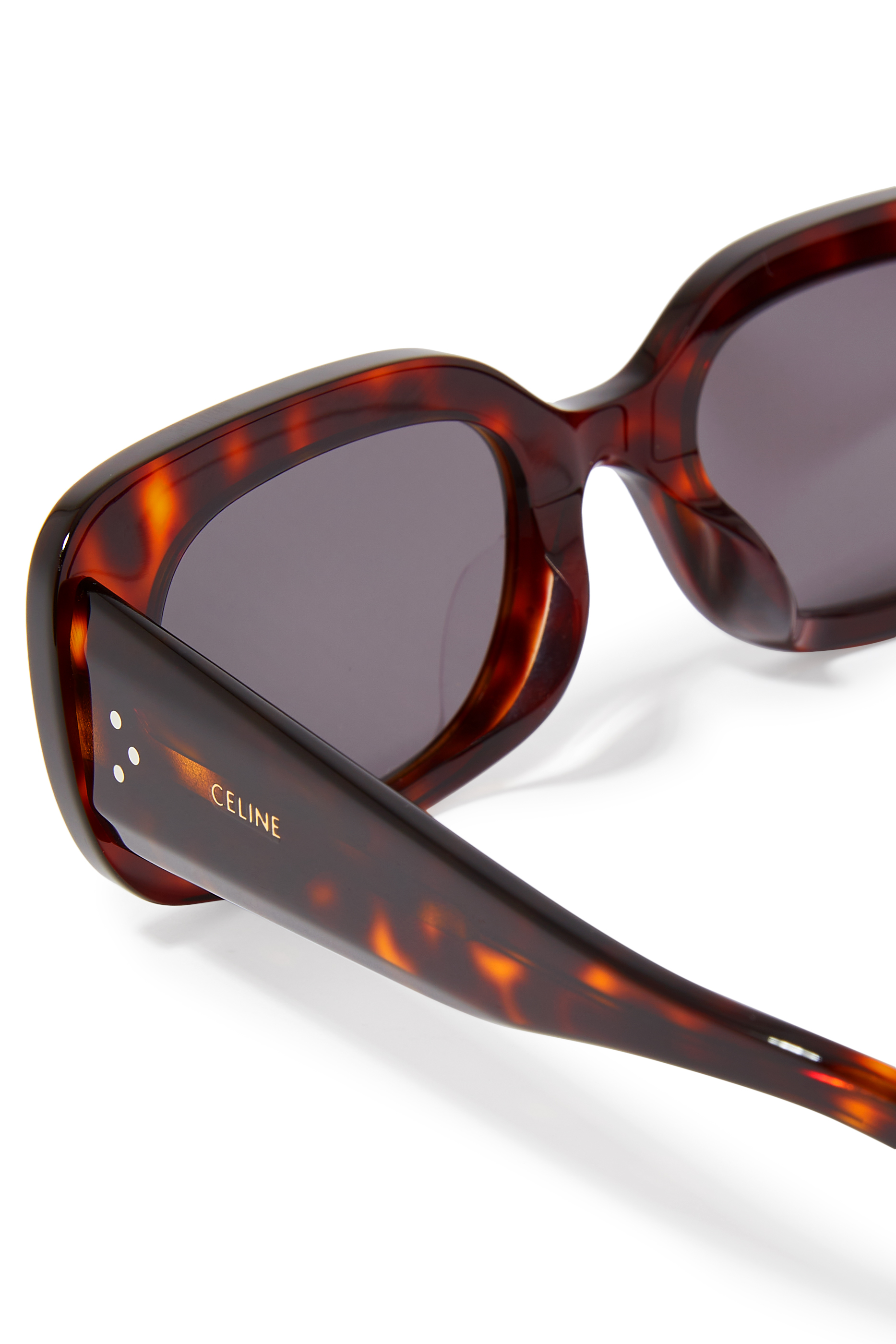 Bold 3 Dots Square Sunglasses