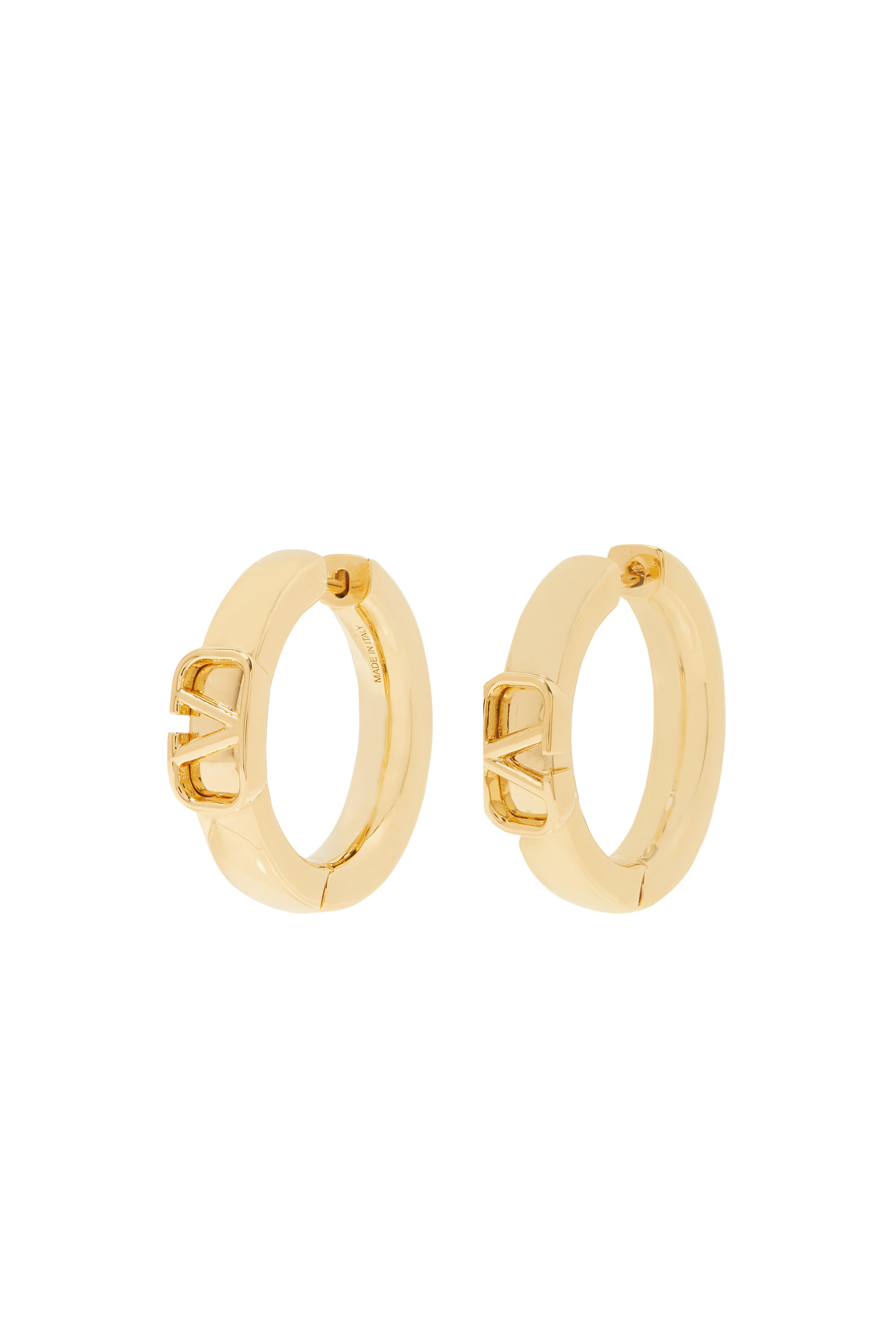 VLogo Mini Hoop Earrings