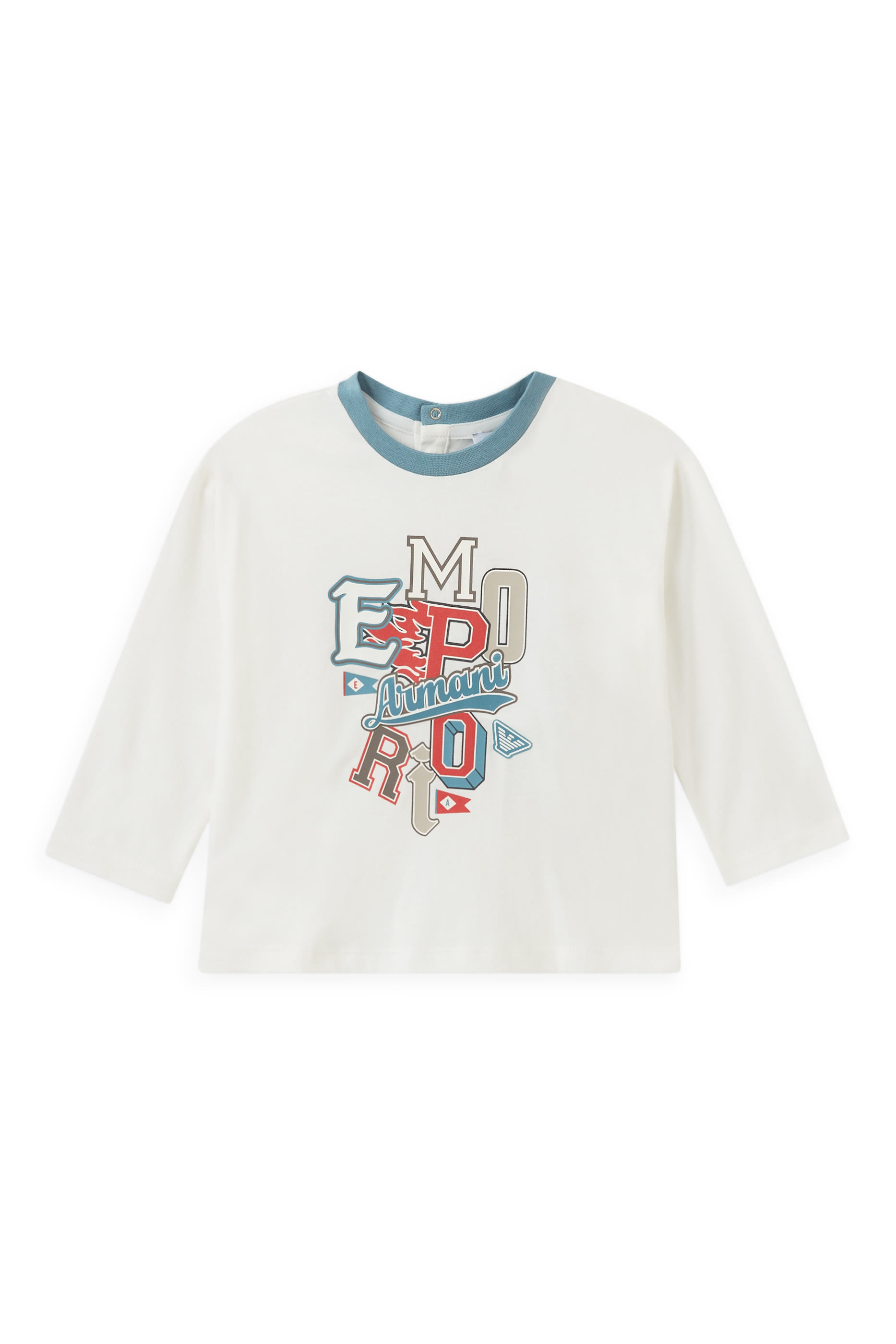 Kids Logo Cotton T-Shirt