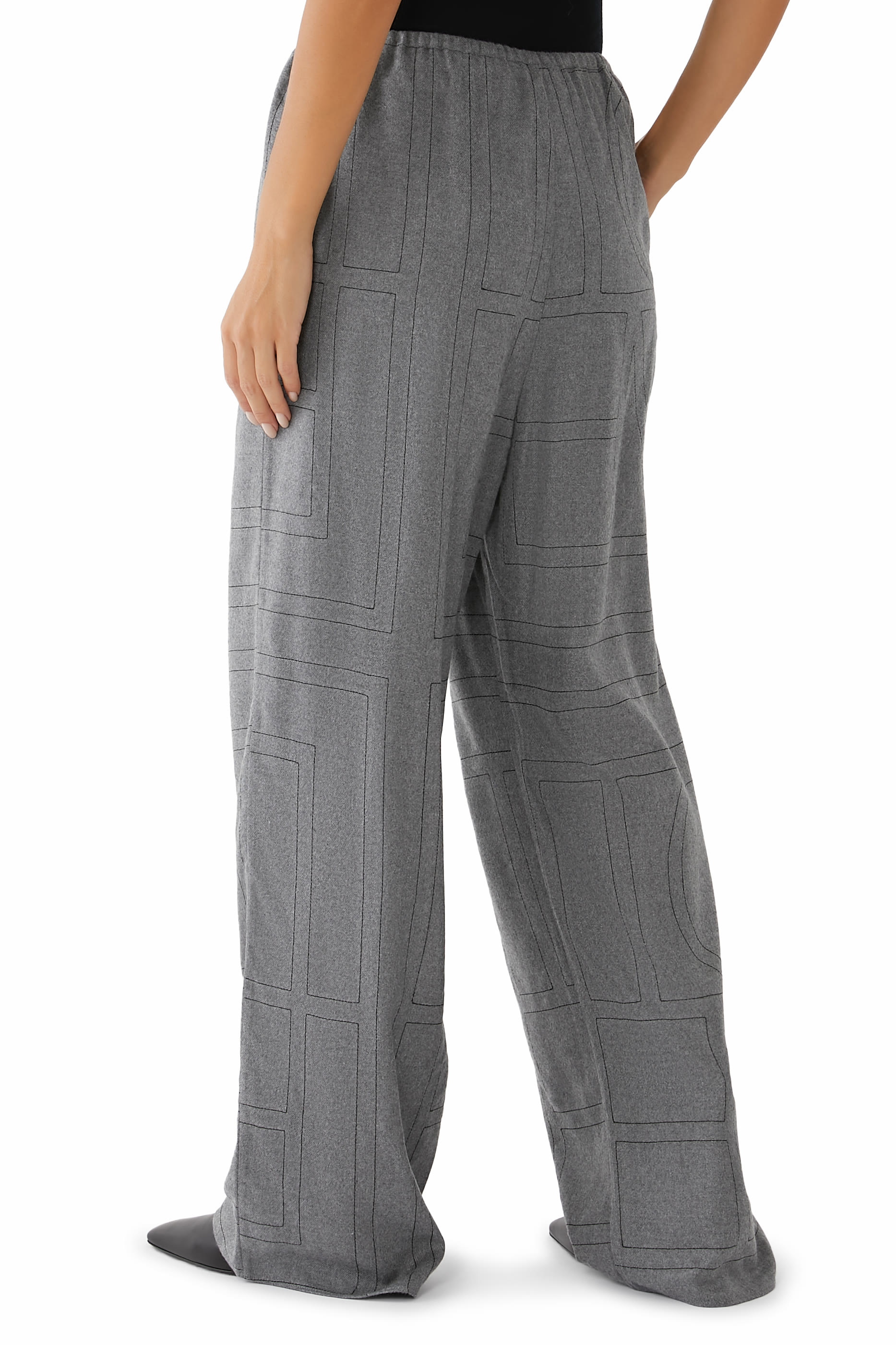 Monogram Flannel PJ Bottoms