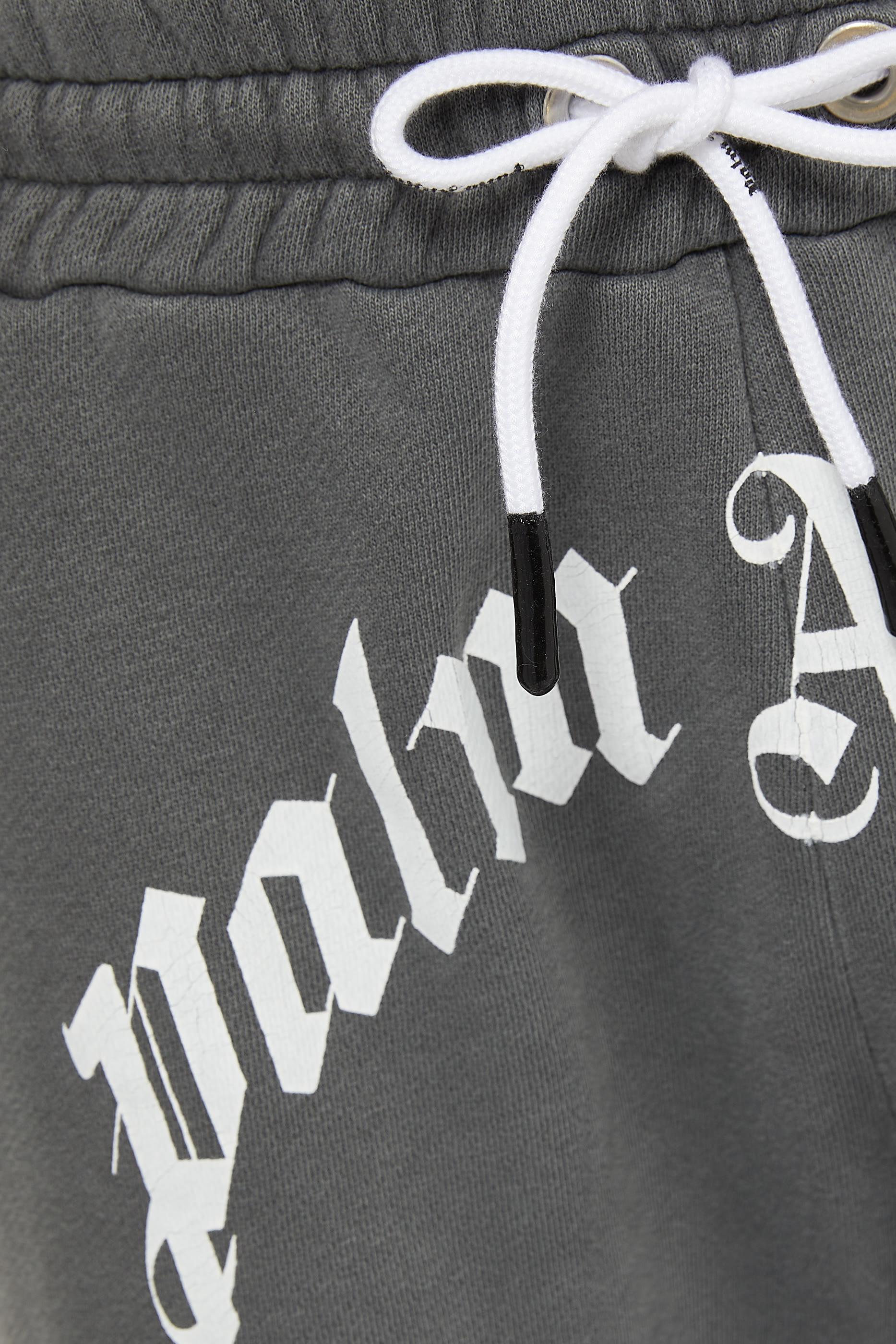 Curved Logo Cotton Joggers