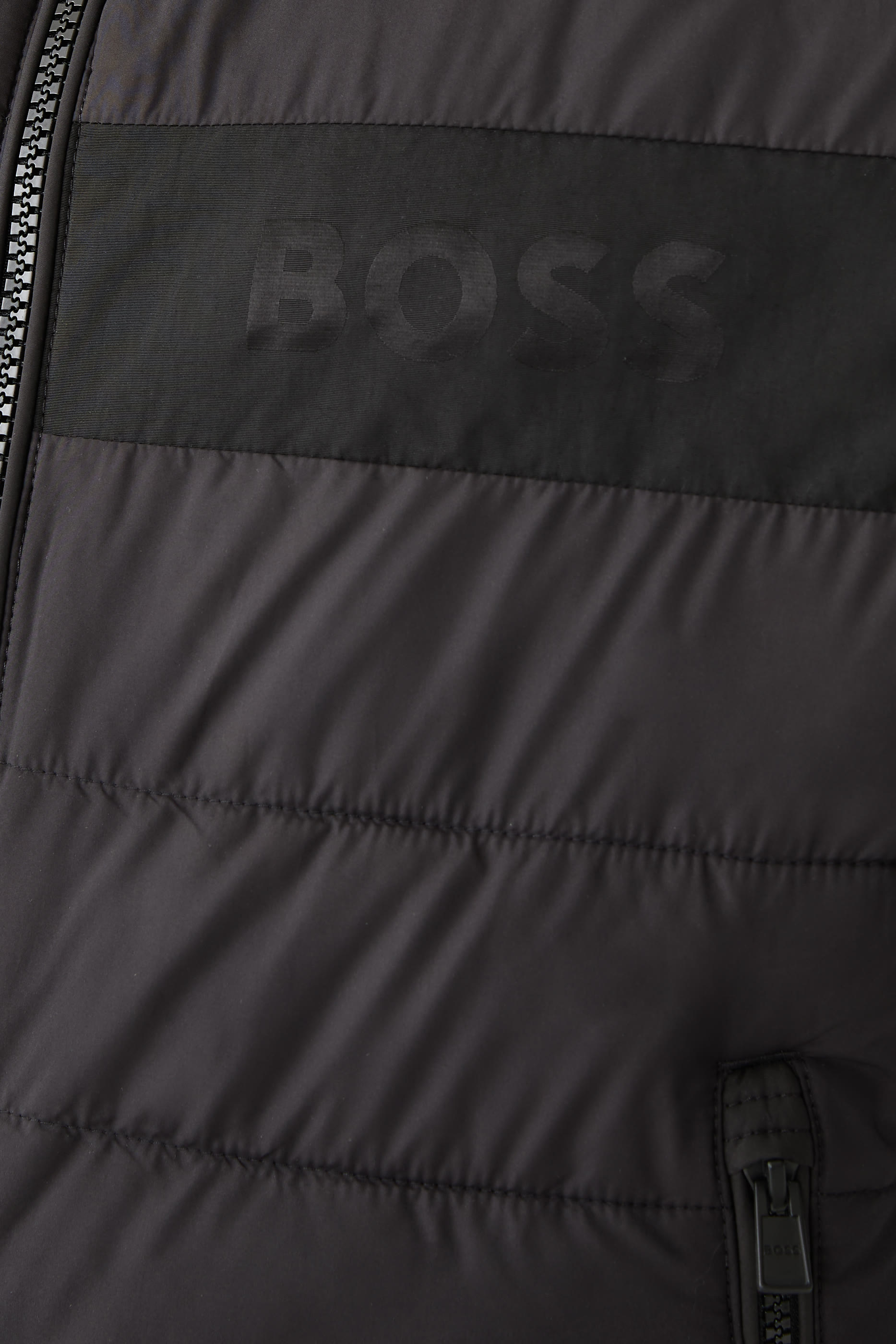 Water-Repellent Regular-Fit Jacket with Logo Detail