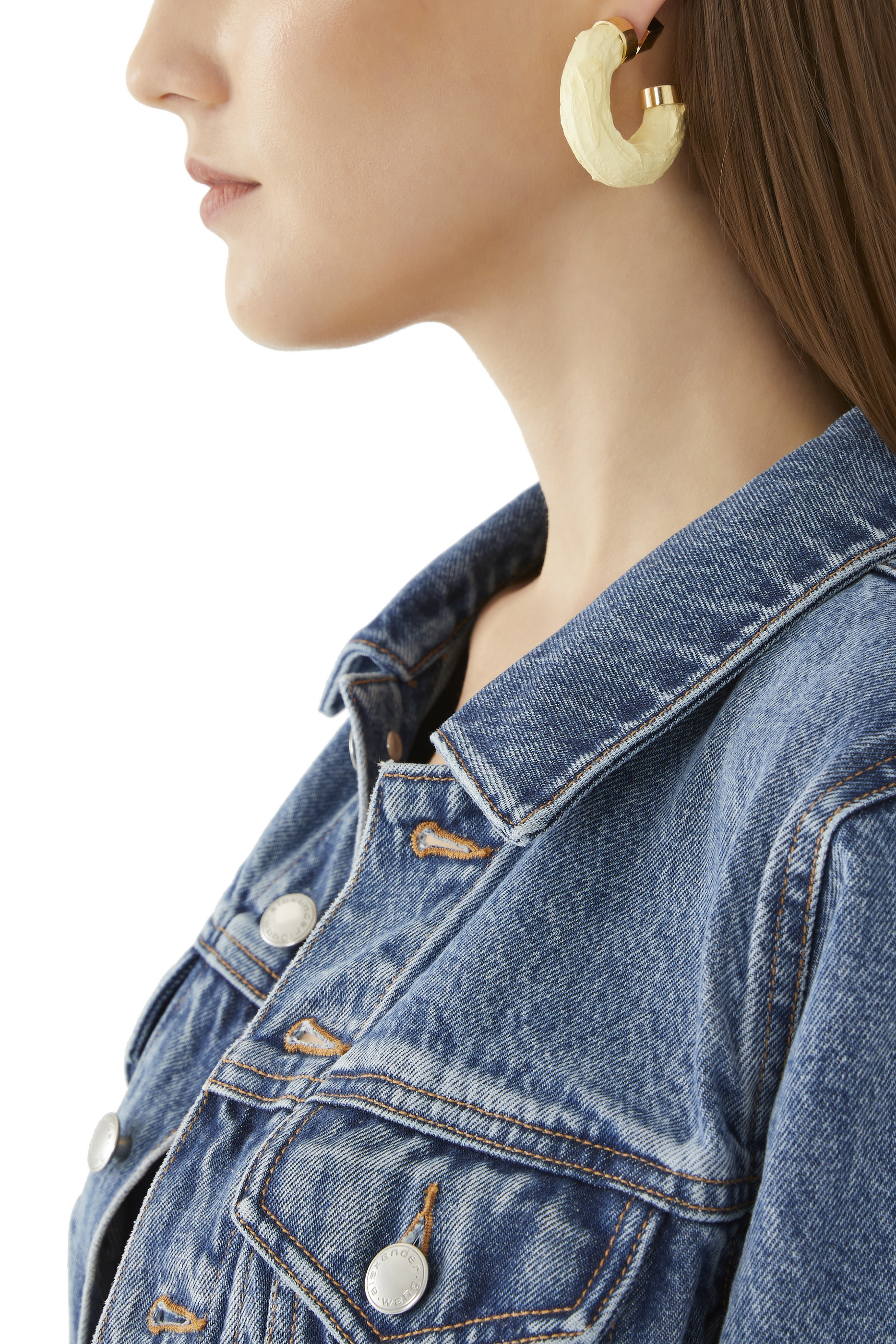 Les Creoles Beurre Butter Hoop Earrings