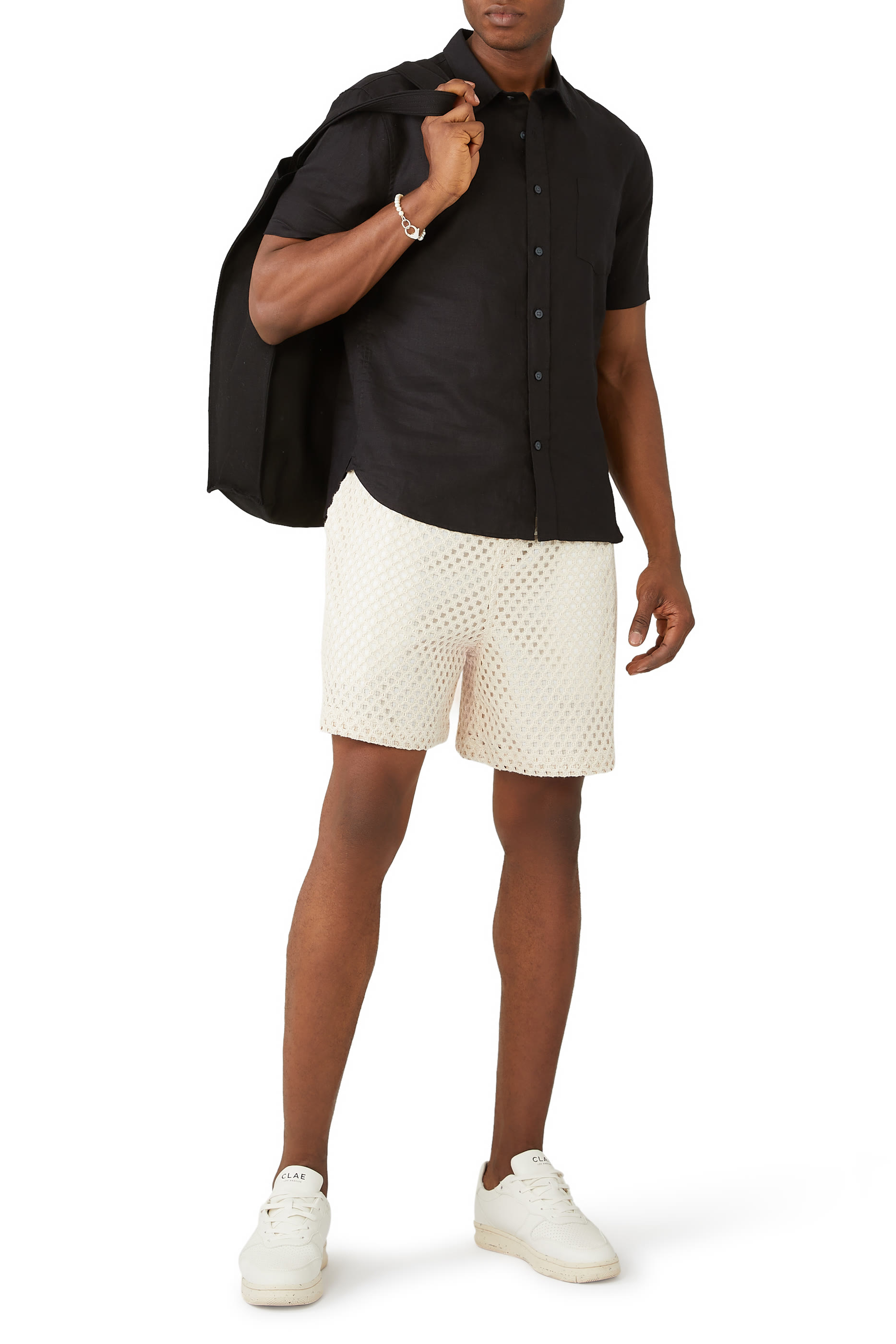 Short Sleeve Linen Shirt