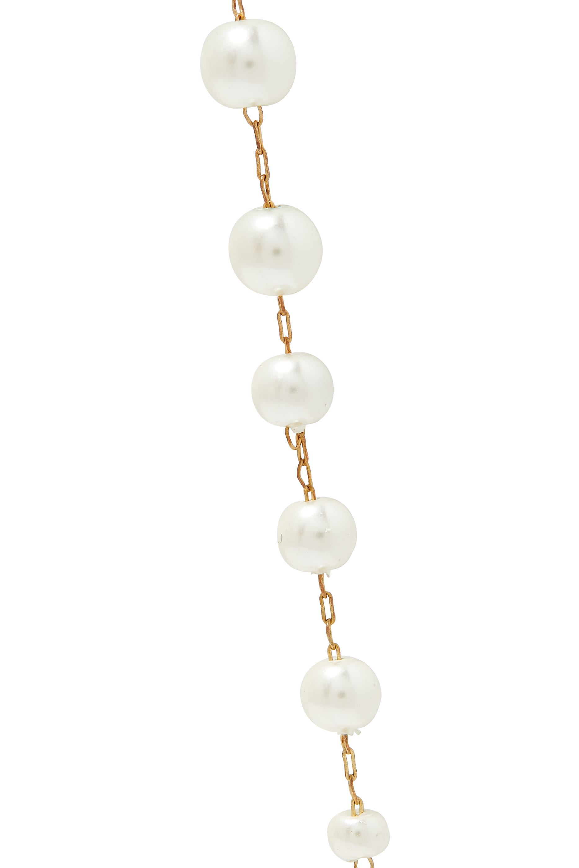 Anais Earrings, 14k Gold Plated & Swarovski Pearls