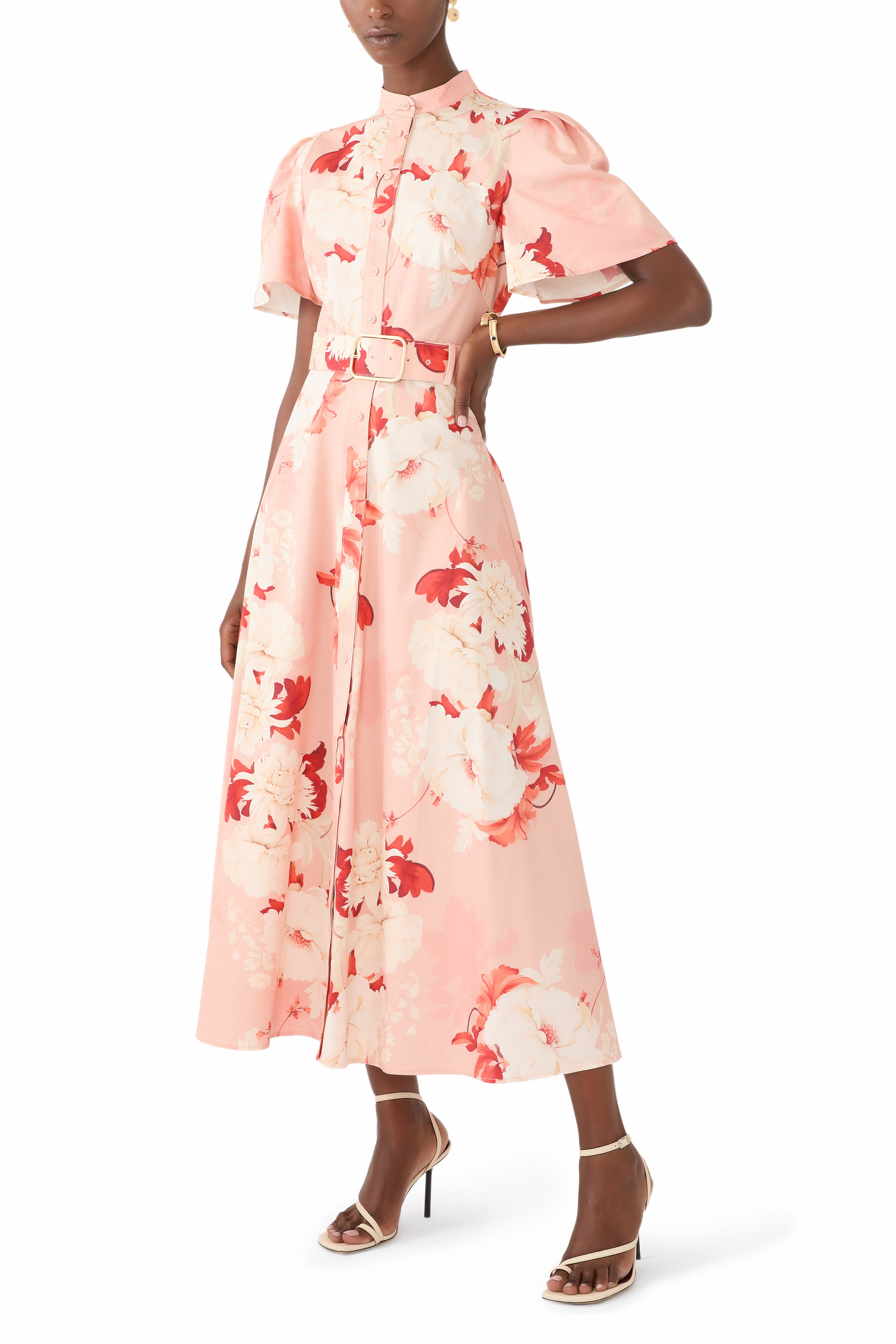 Bianca Short Sleeve Midi Dress