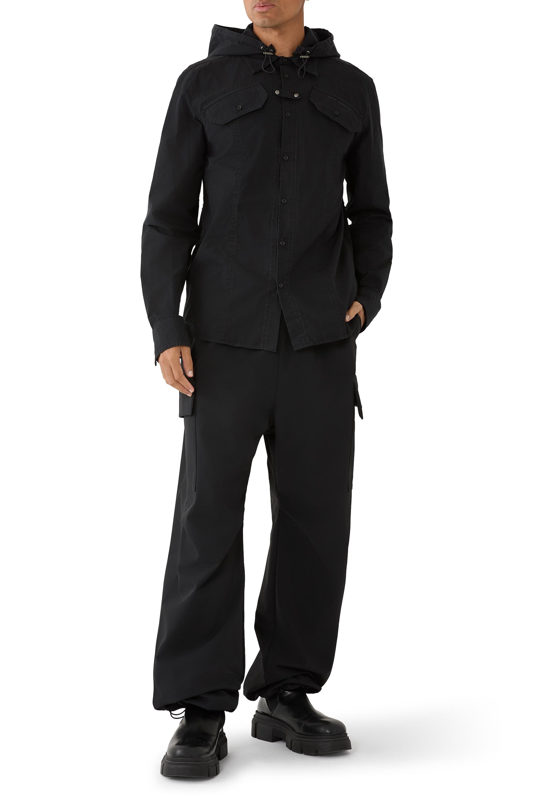 Flag Poplin Milit Regular Shirt 