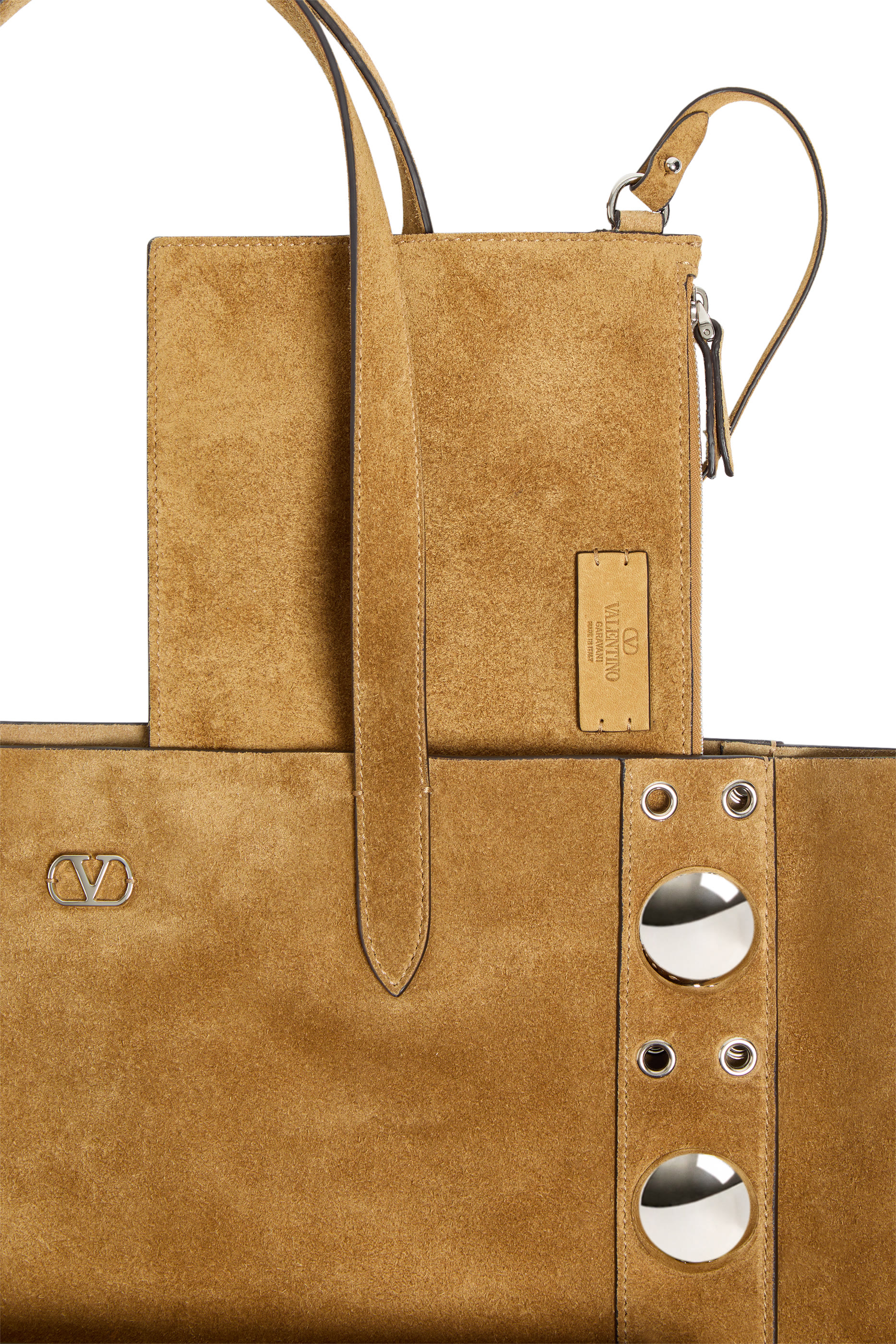 Medium Nellcôte Suede Shopping Bag