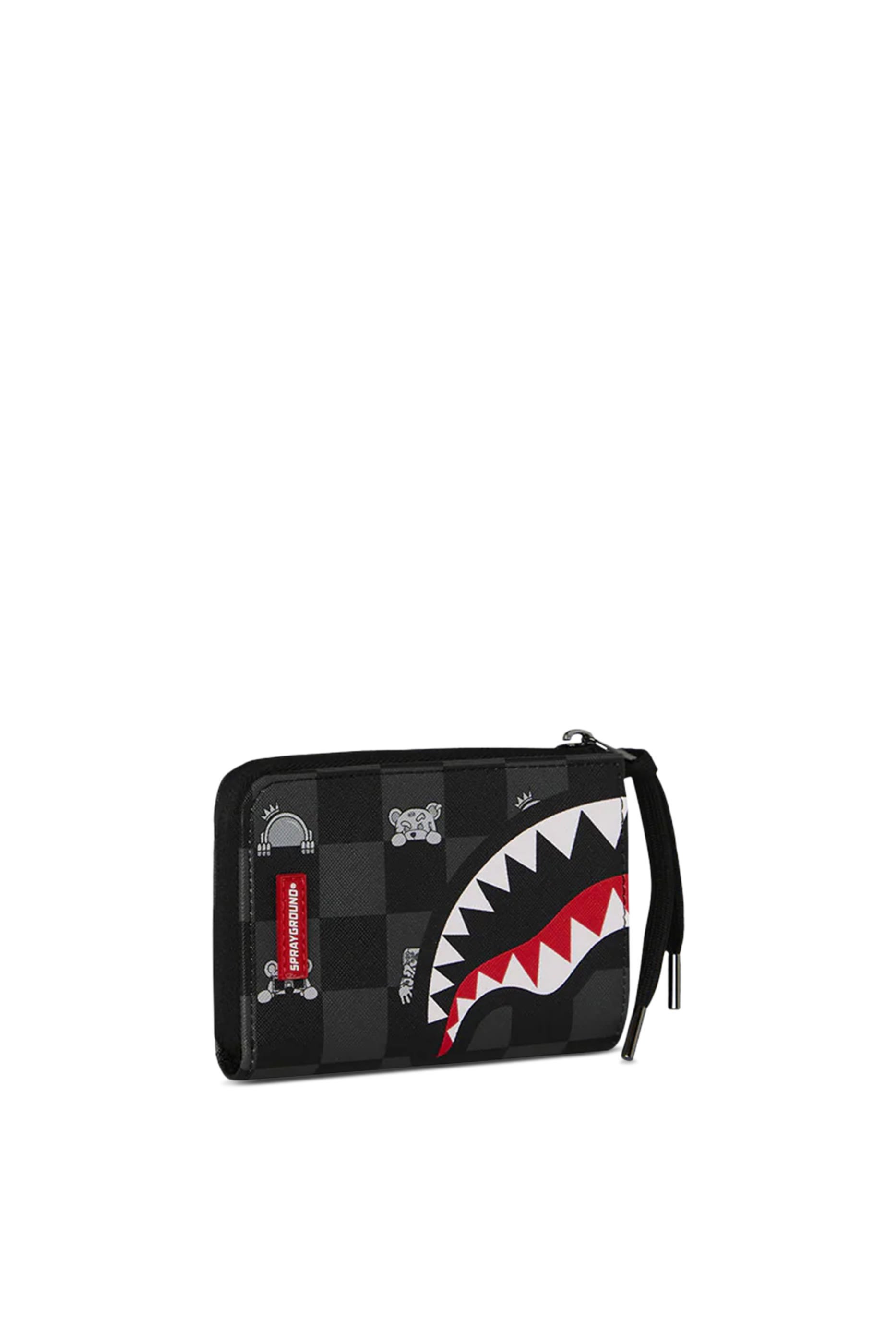 Kids Peeking Character Check Wallet