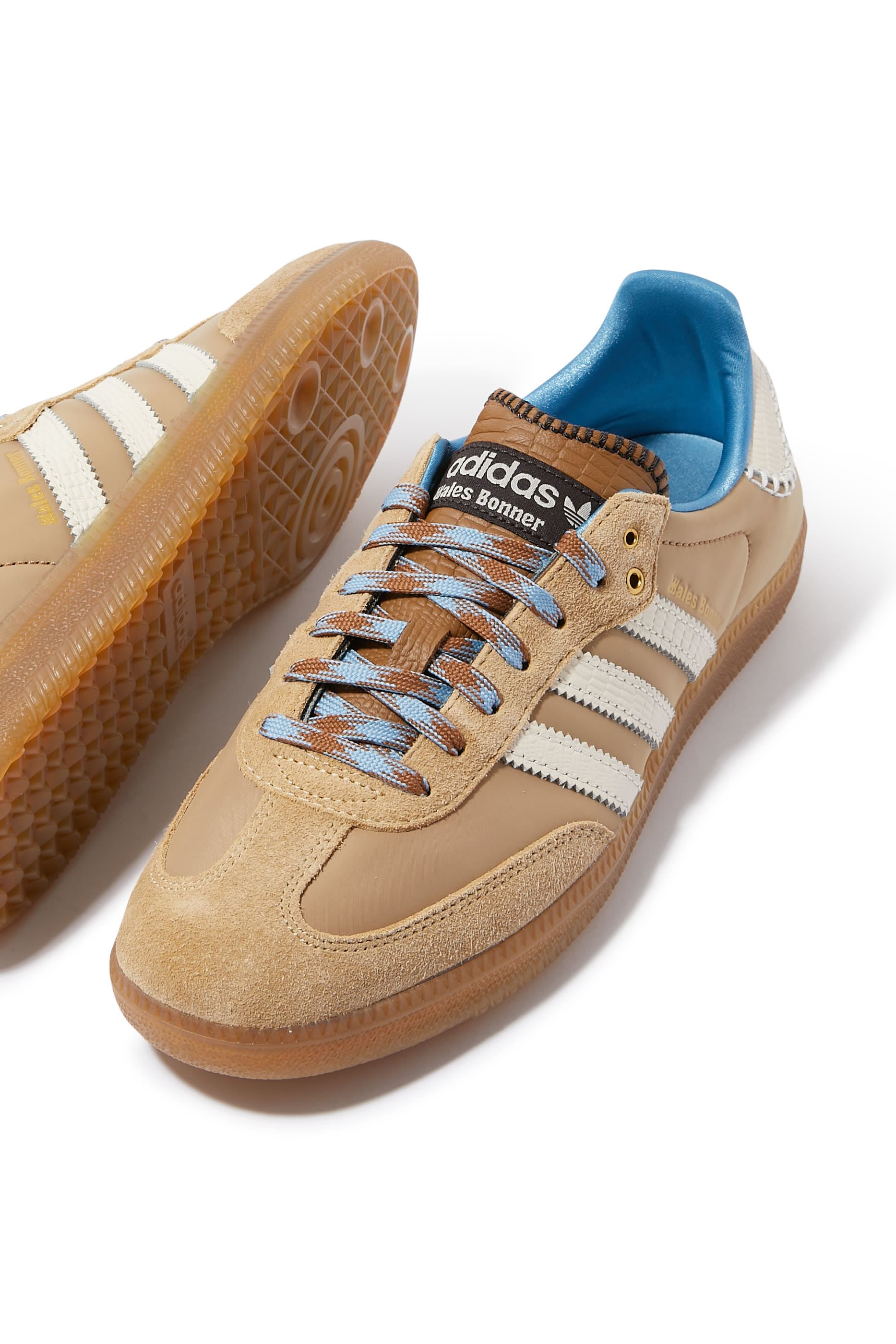 Wales Bonner Nylon Samba Sneakers