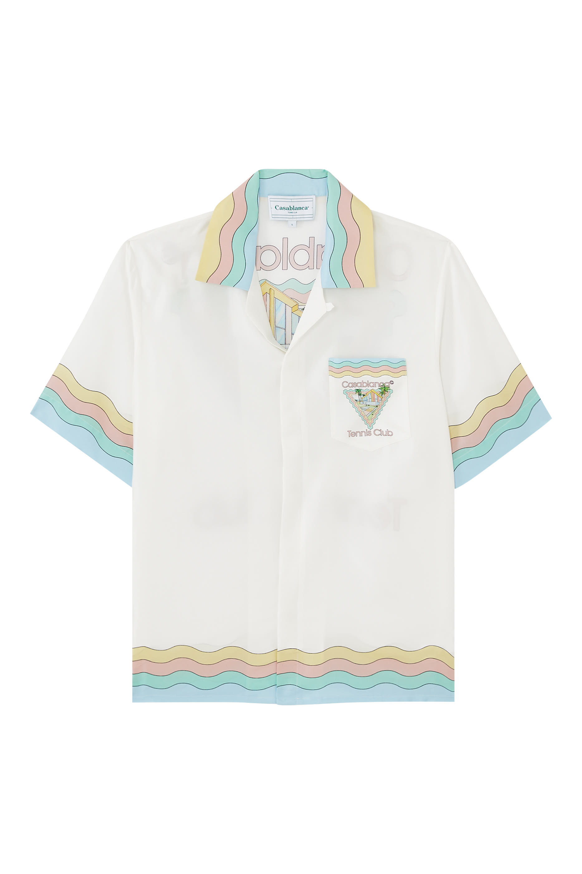 Cuban Collar Short Sleeve Shirt