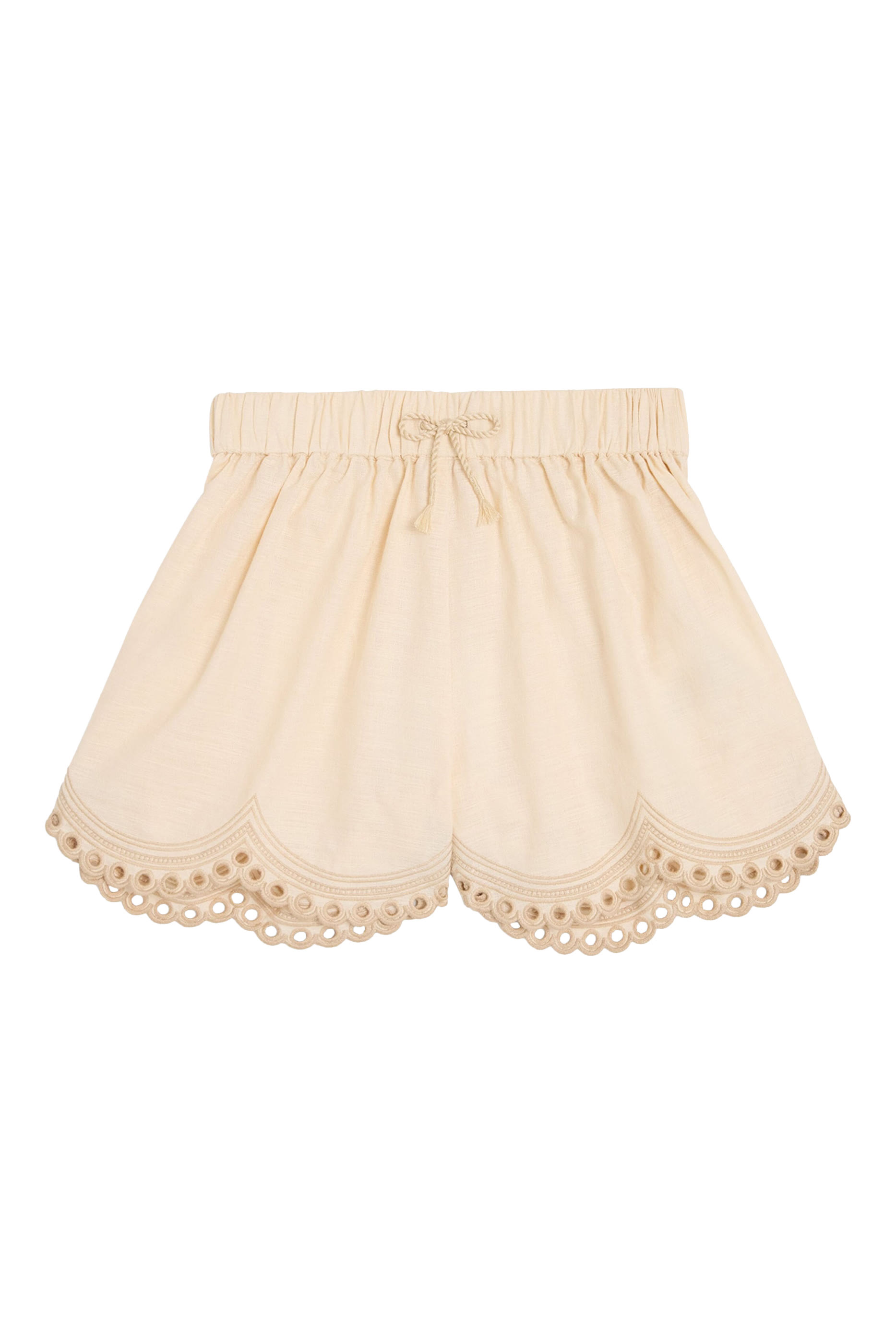 Kids Rhiannon Embroidered Cotton Shorts