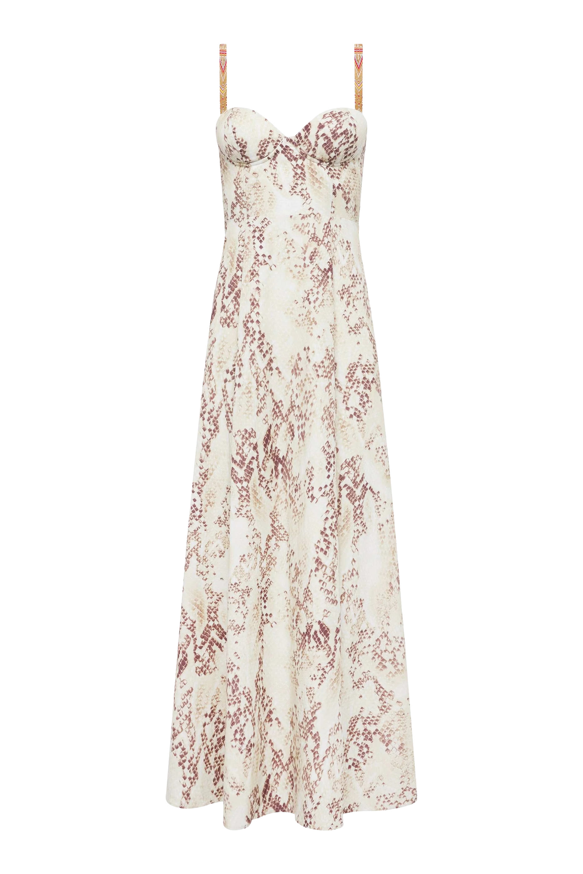 Sutton Python Print Maxi Dress
