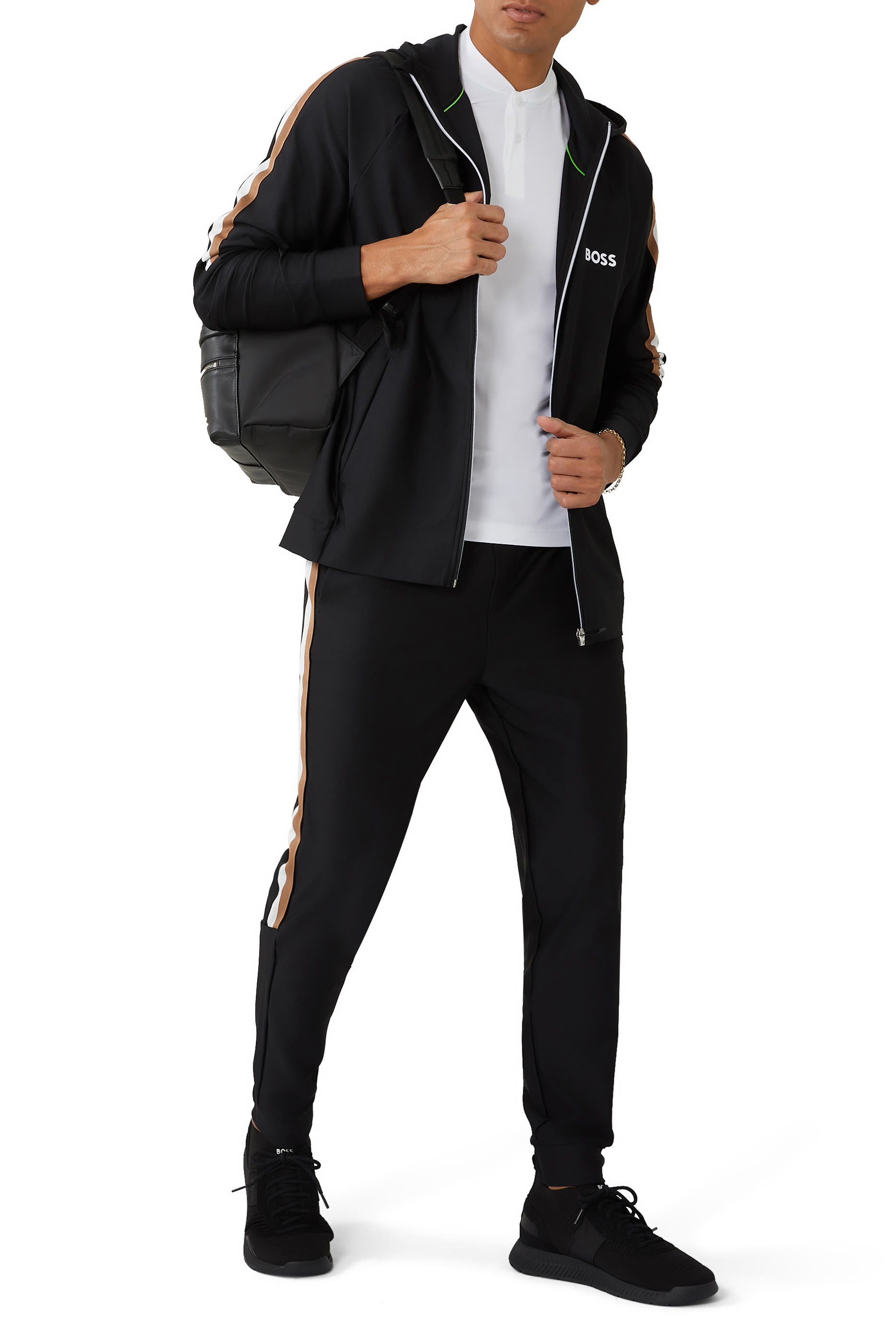 Matteo Berrettini Slim-Fit Bomber Polo