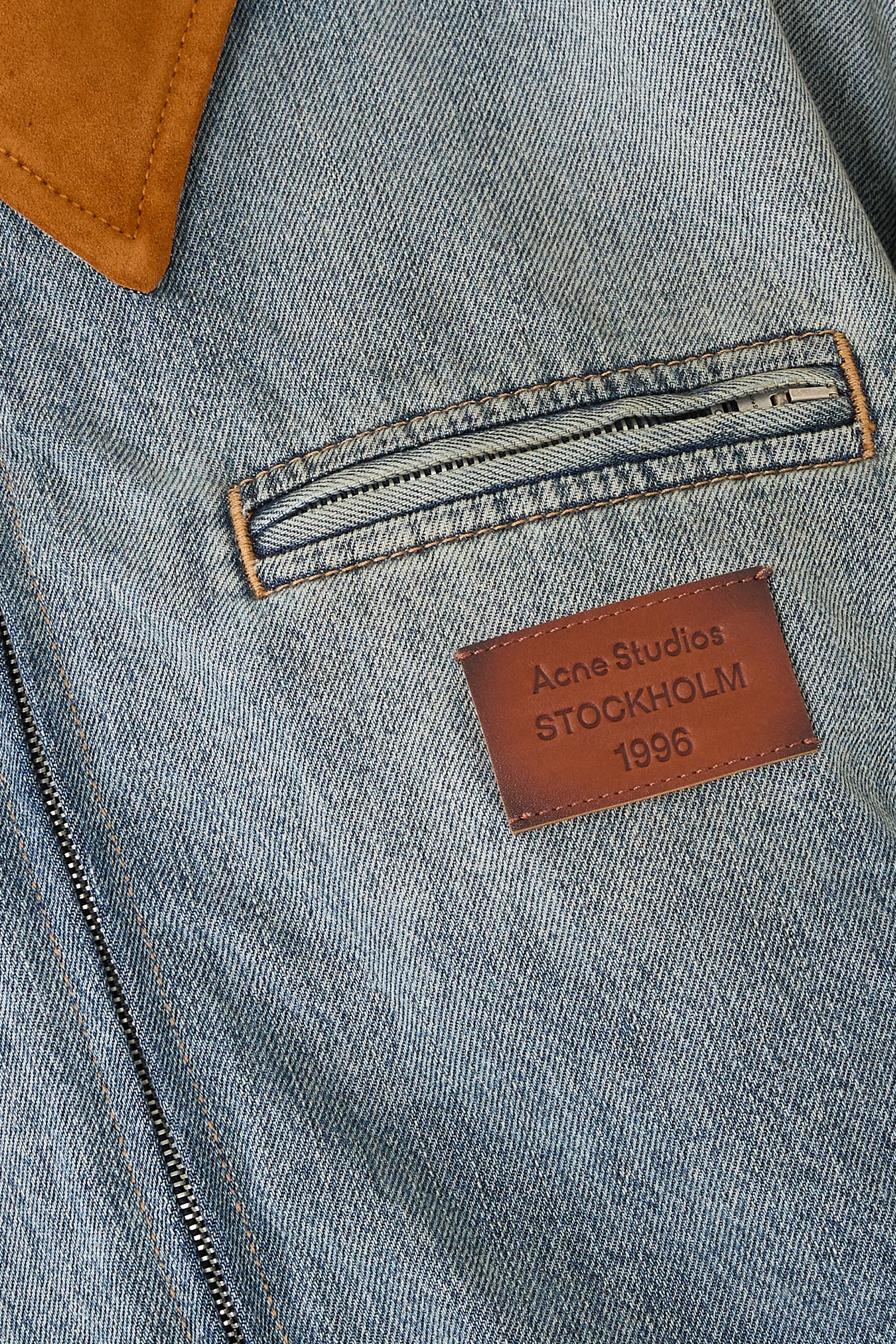  Denim Bomber Blouson