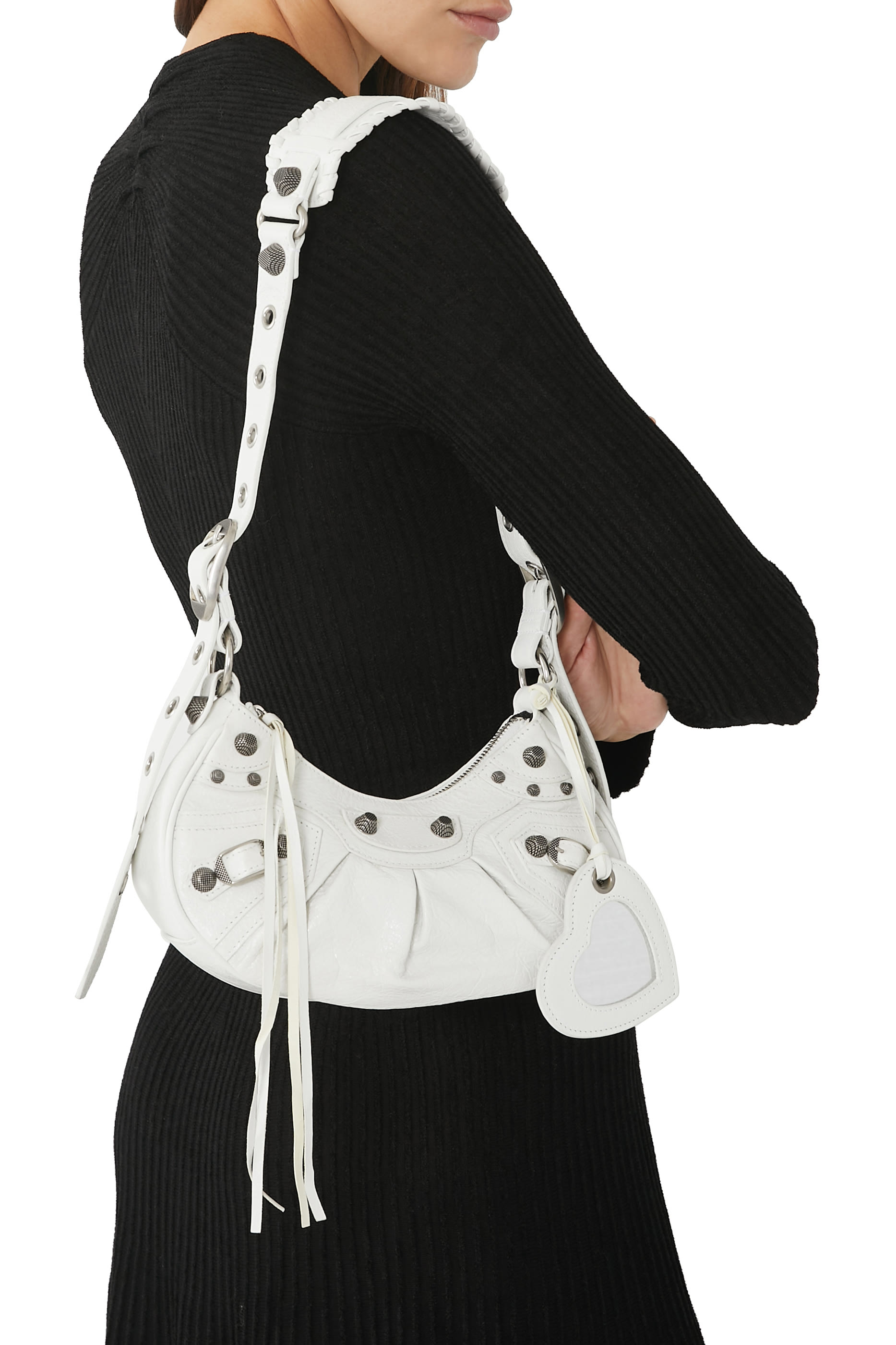 Le Cagole XS Shoulder Bag in Arena Lambskin