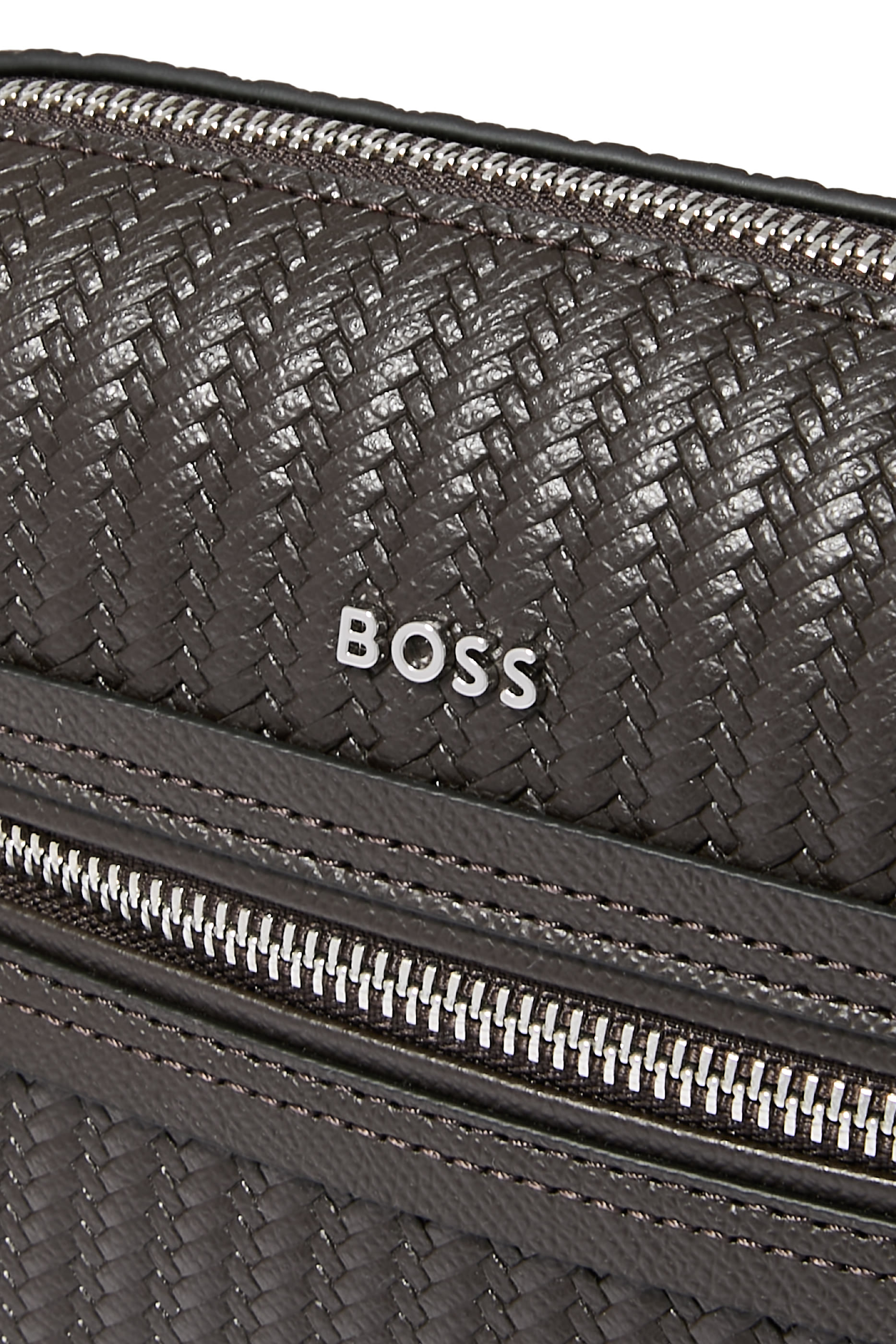 Embossed Pattern Reporter Bag