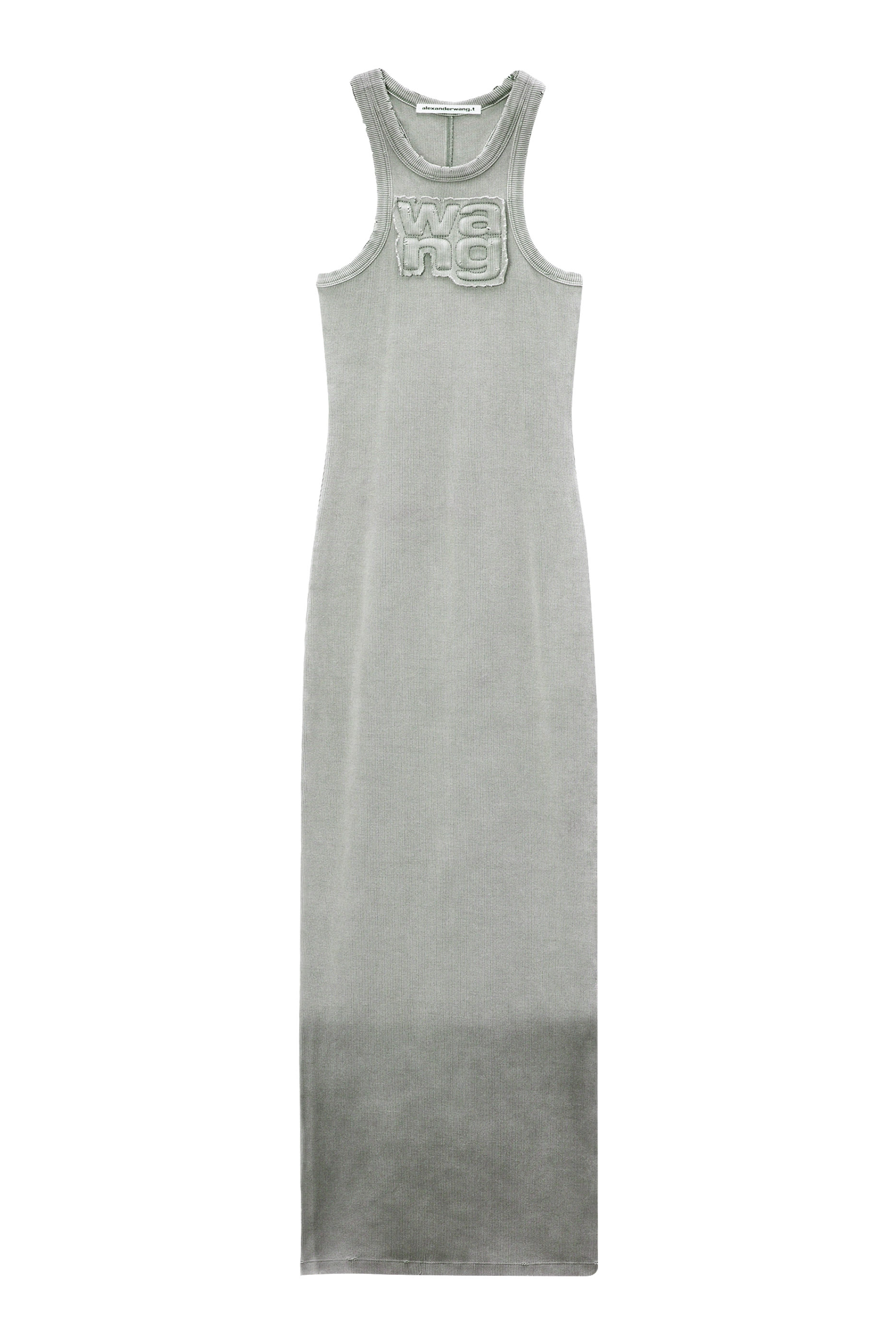 Distressed Edge Maxi Dress