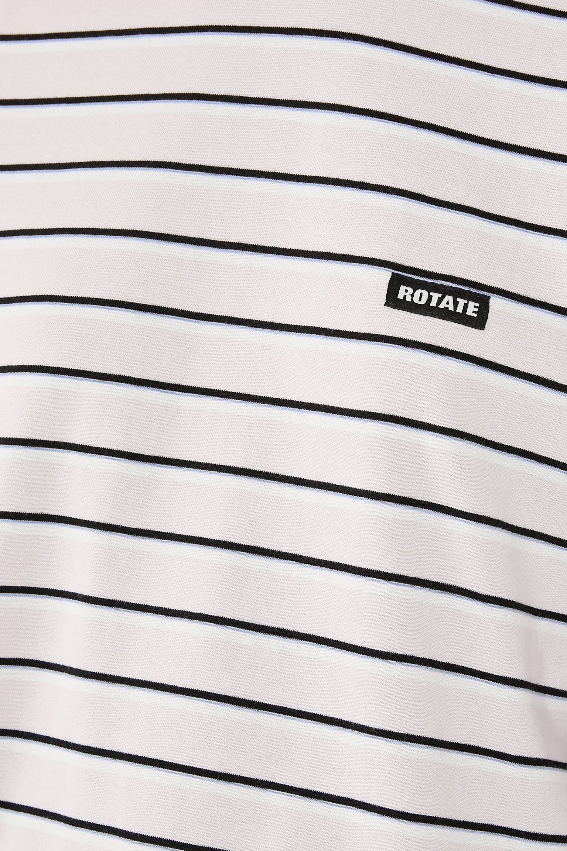 Striped Oversized Jersey T-Shirt 