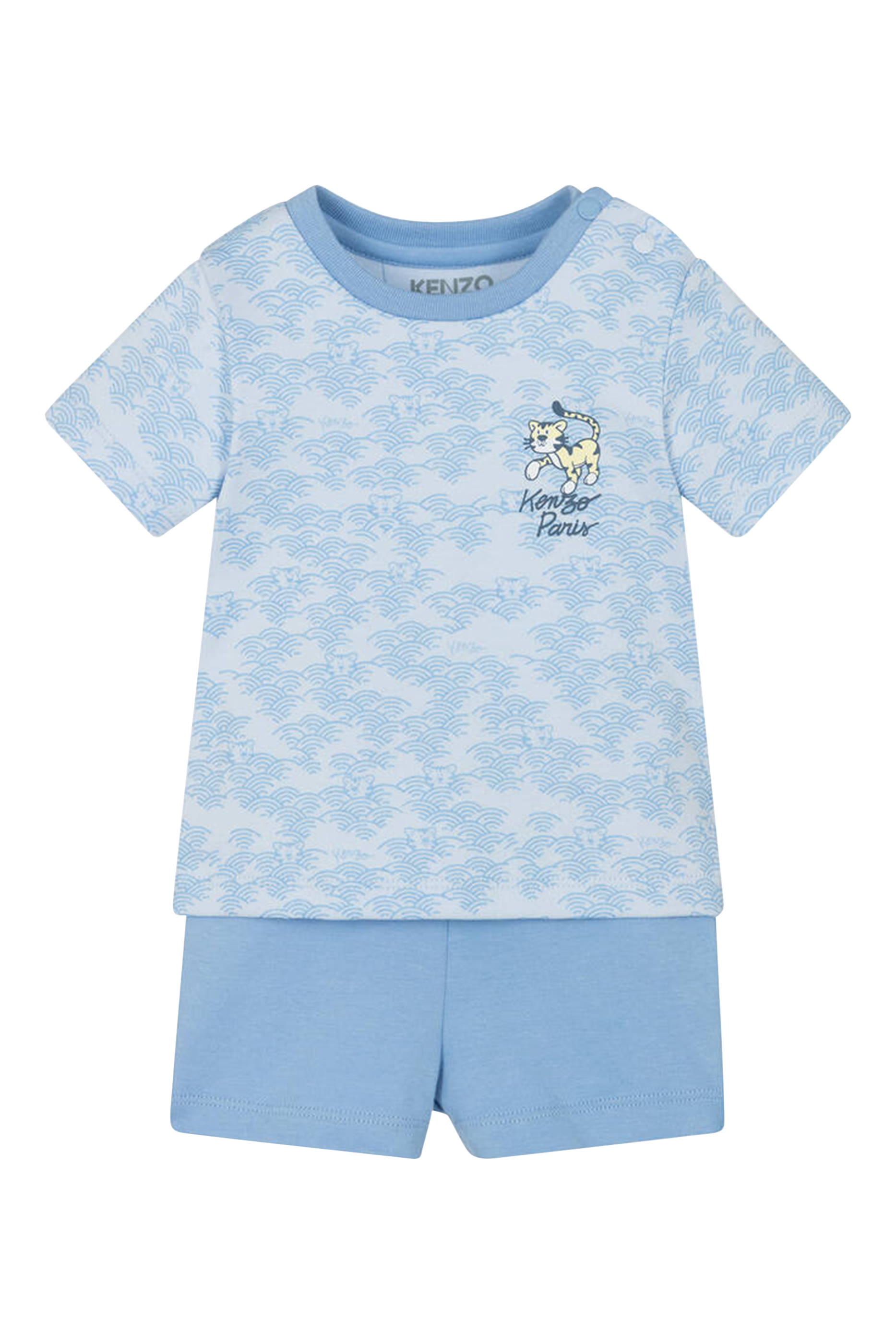 Kids Cotton T-Shirt & Shorts Set