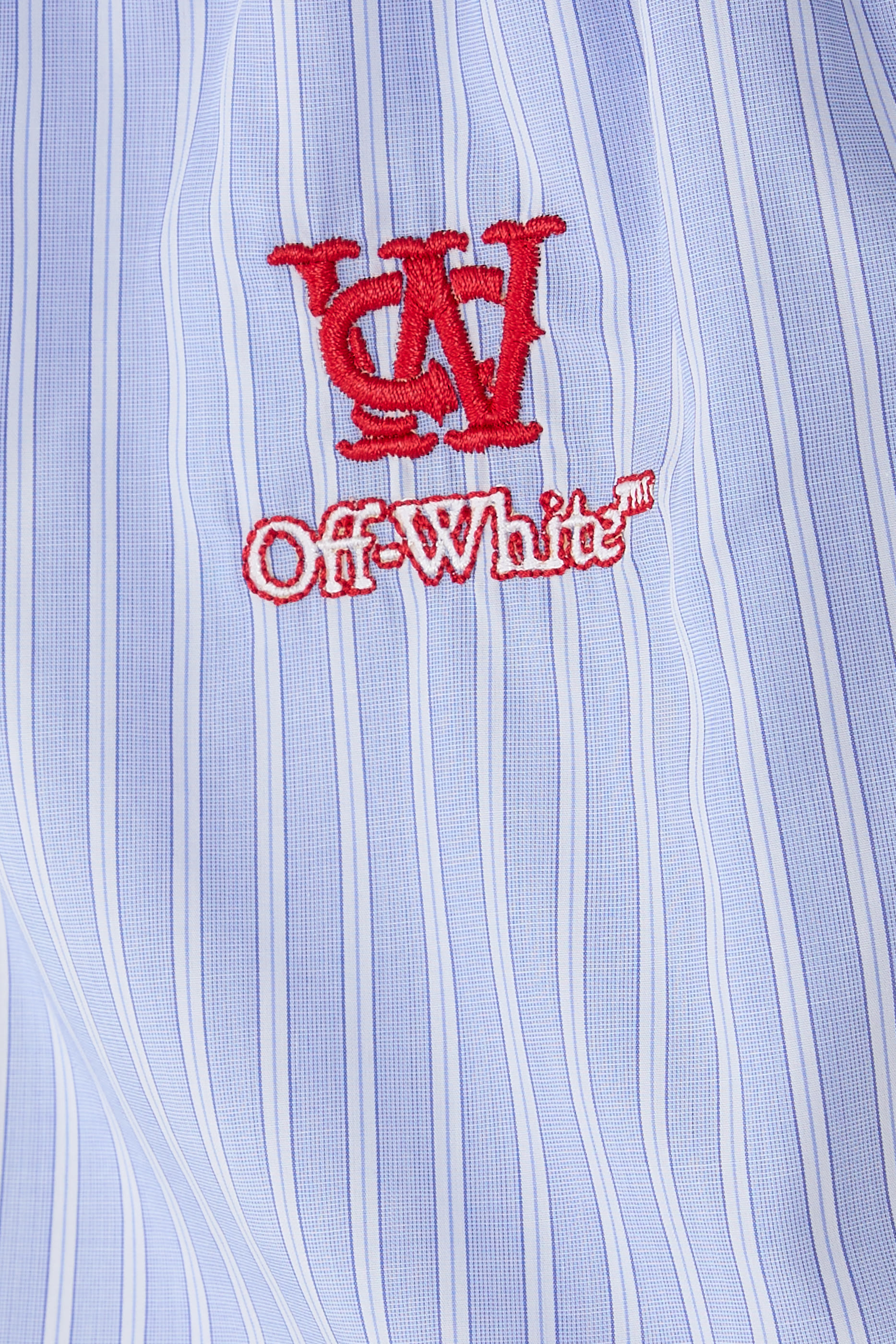 Striped Poplin Shorts