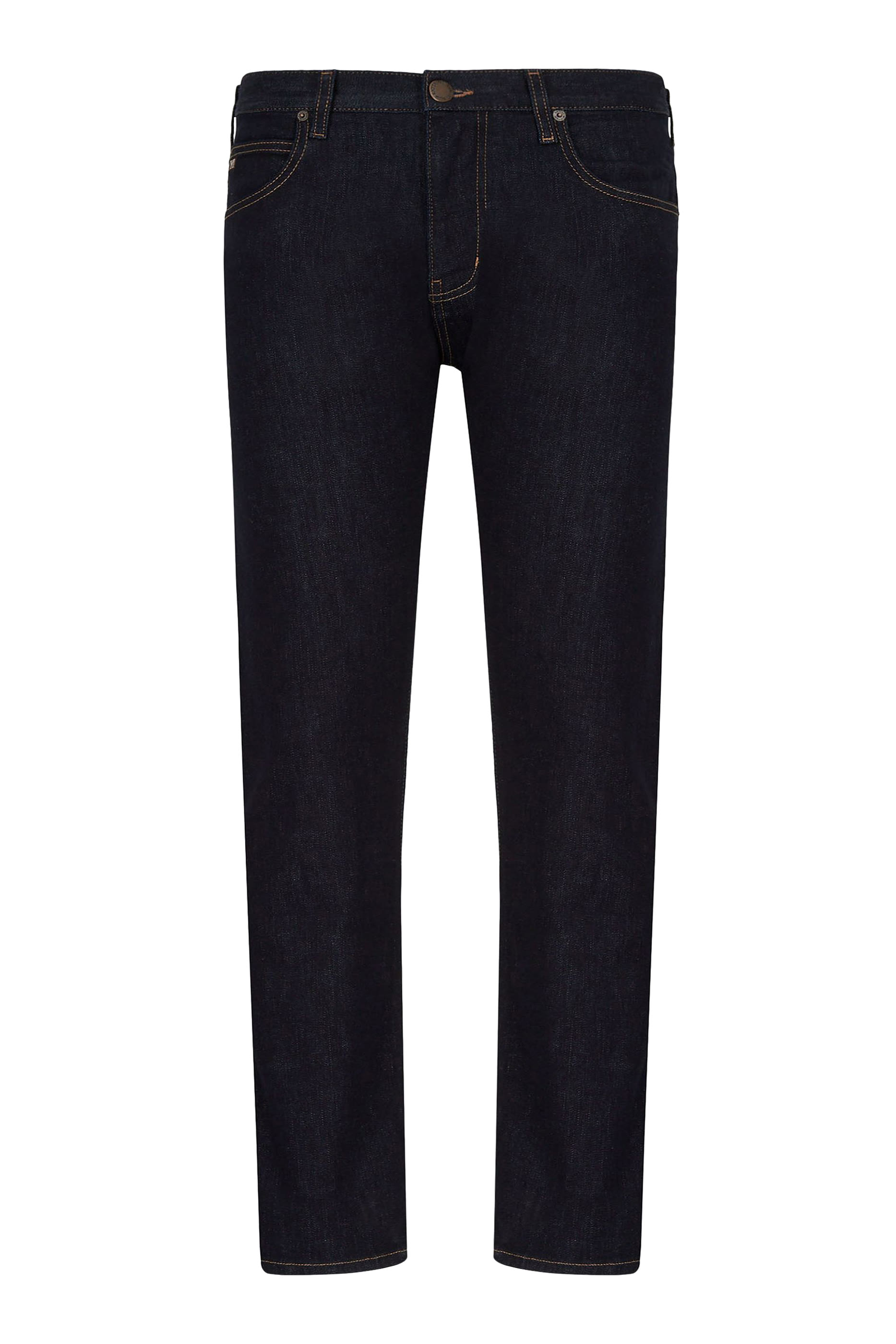 Cotton Denim Straight Jeans