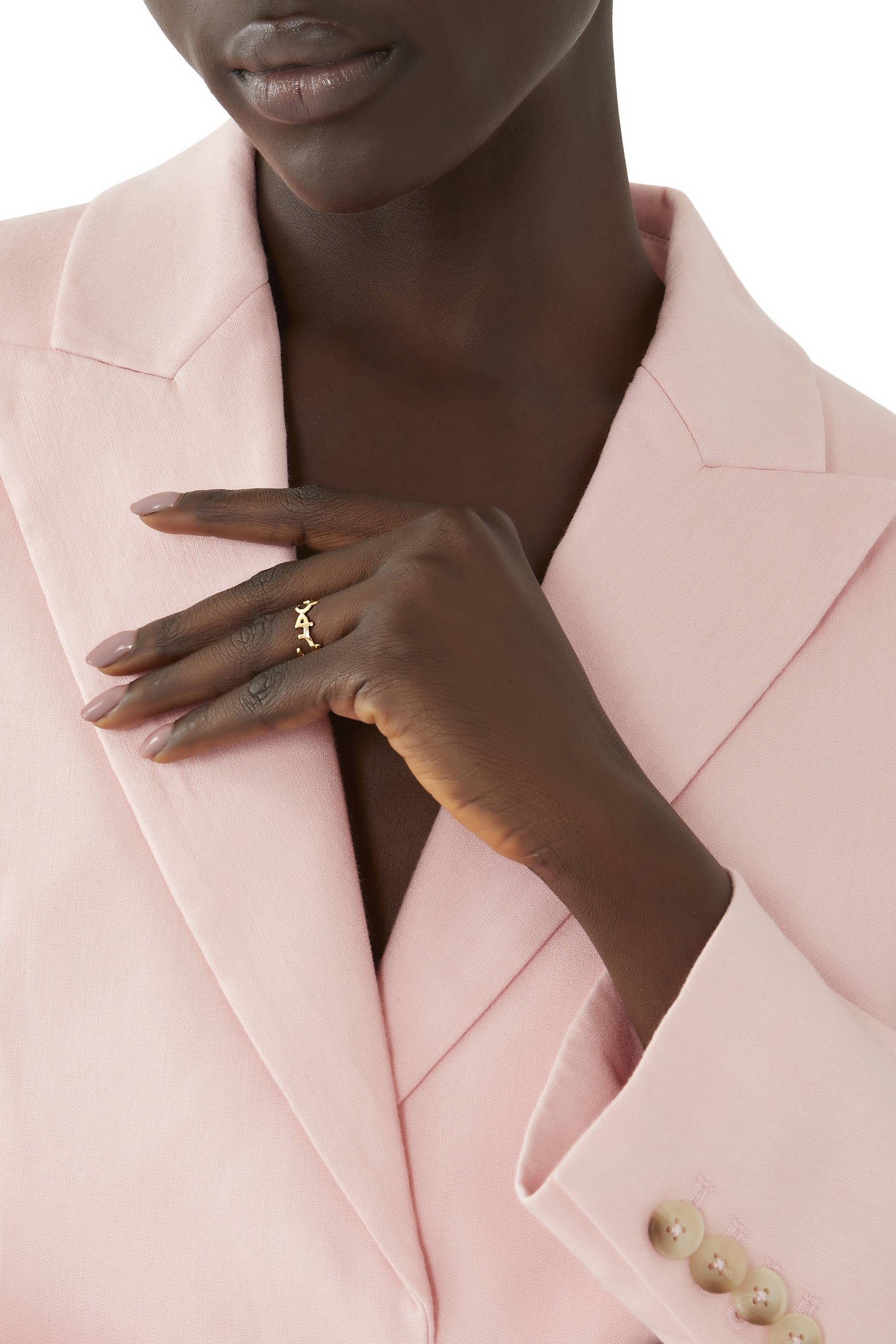 Maya Hob Ring, 18k Yellow Gold