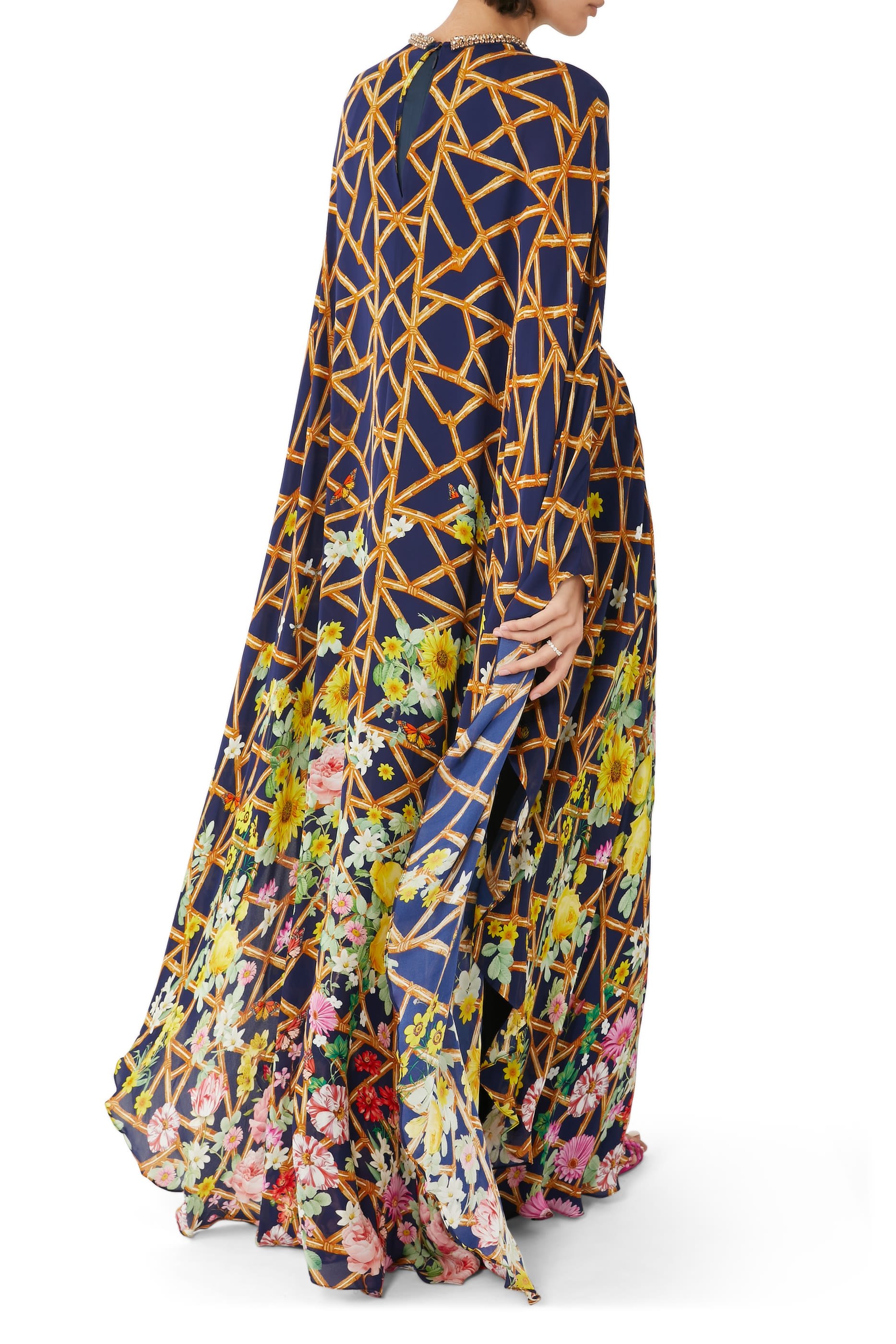 Taylor Silk Kaftan Dress