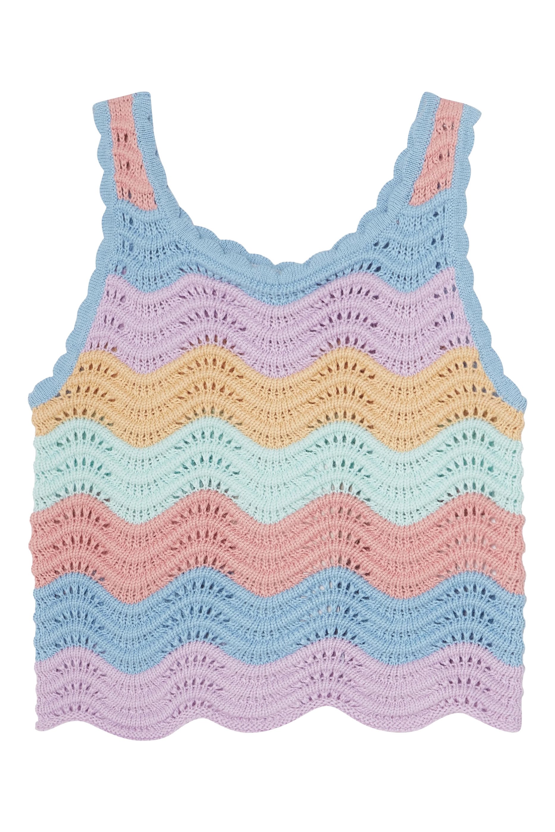 Kids Scallop-Hem Top