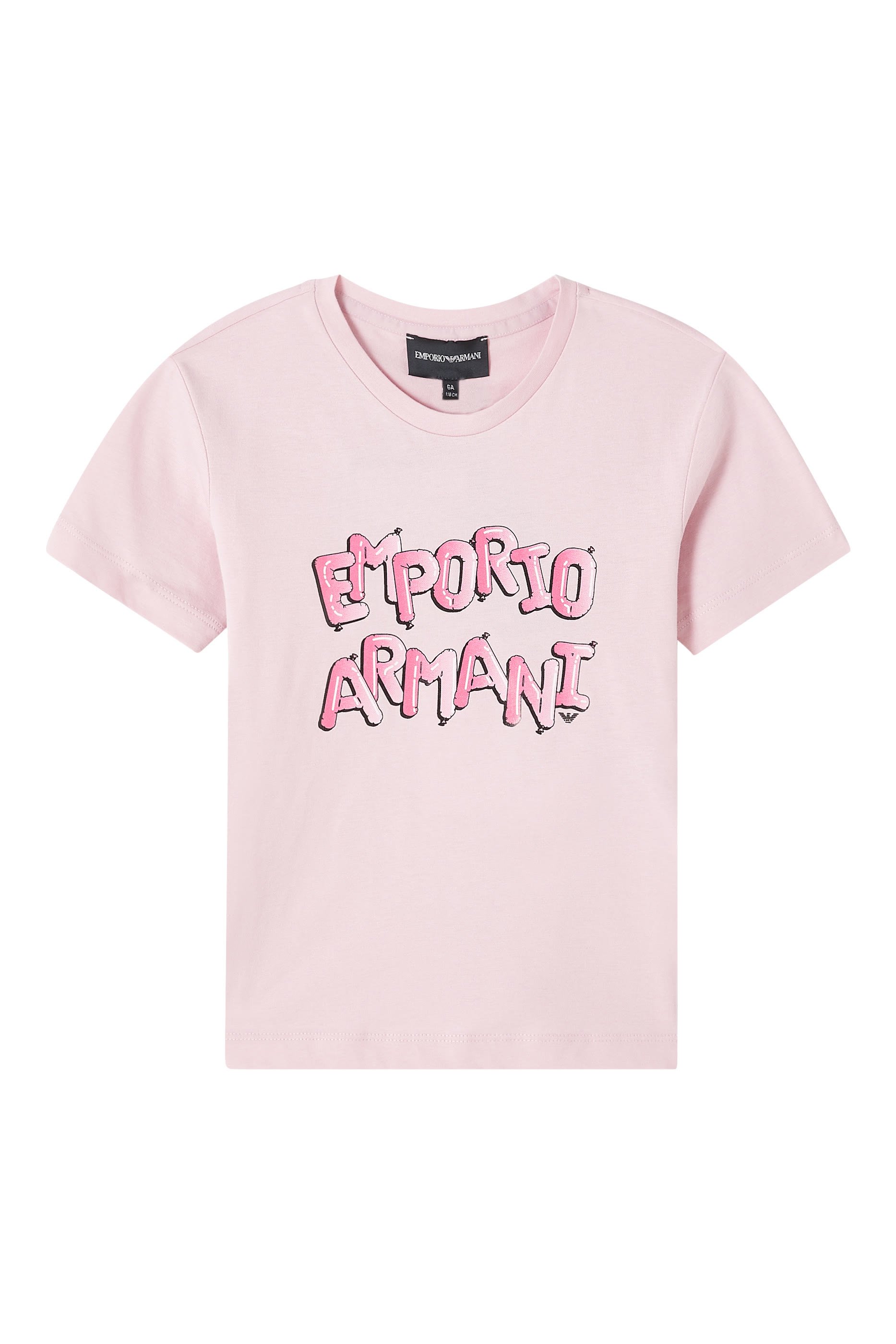 Kids Logo Cotton T-Shirt