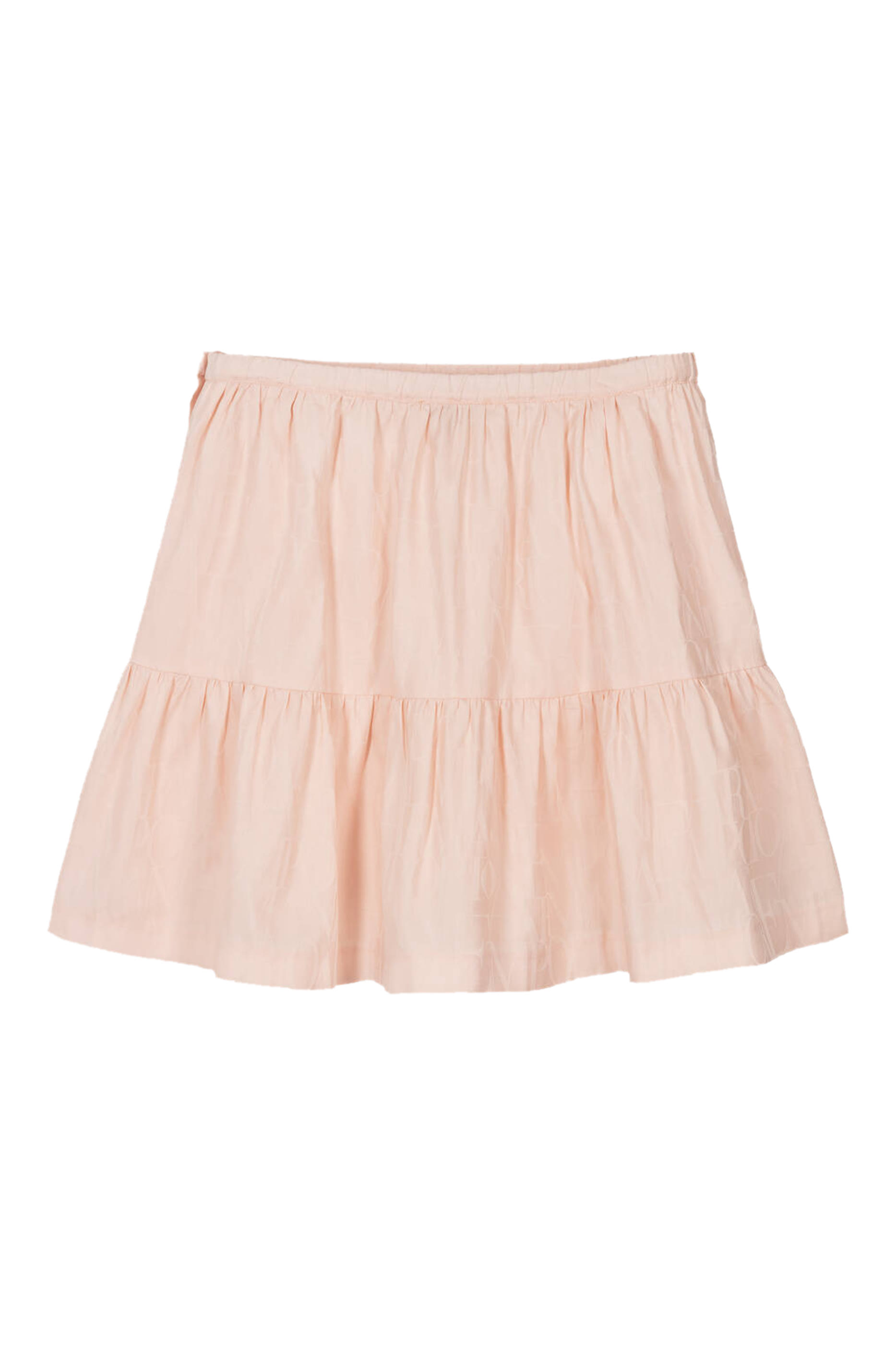 Kids Cotton Jacquard Skirt