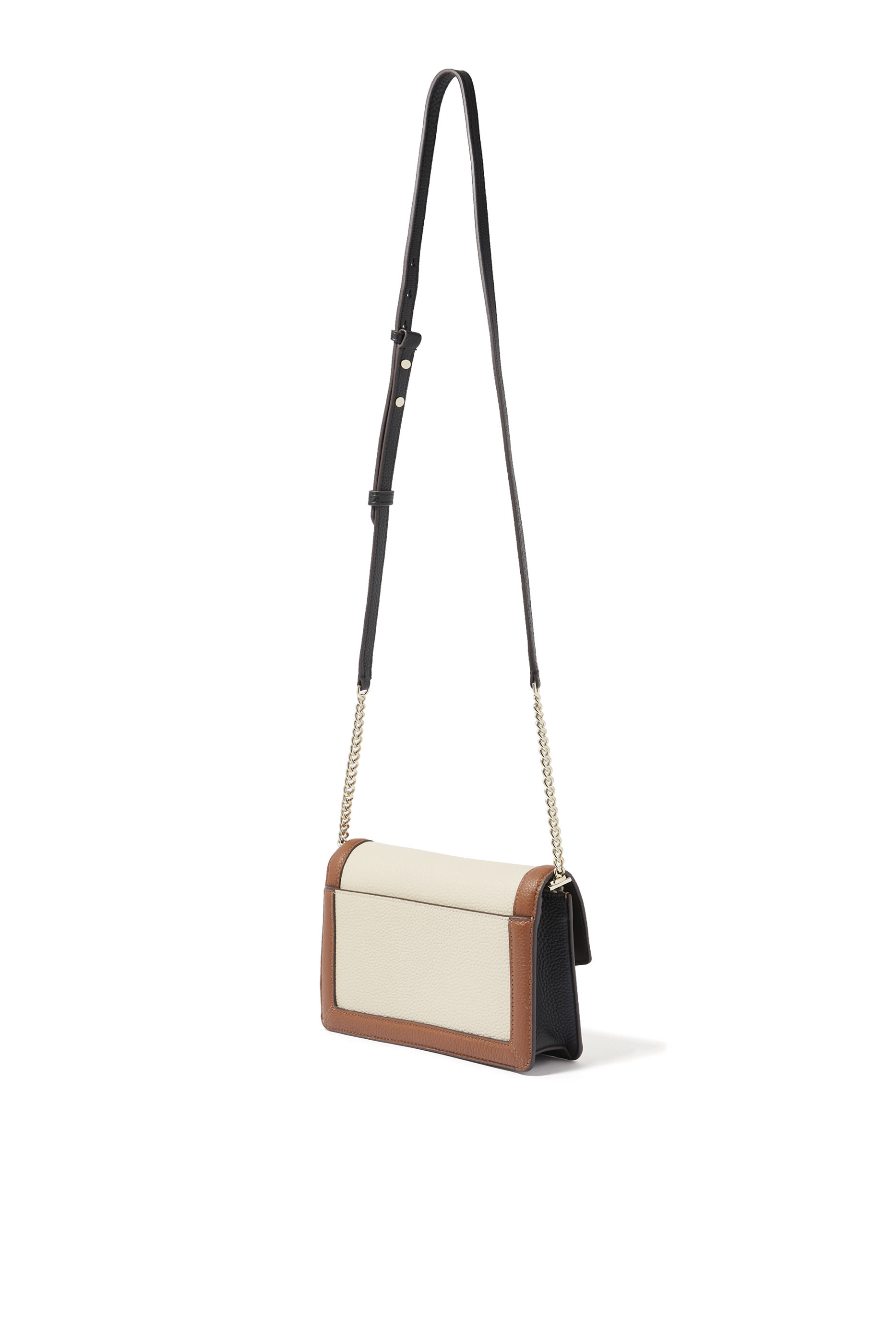 Knott Color-Blocked Flap Crossbody