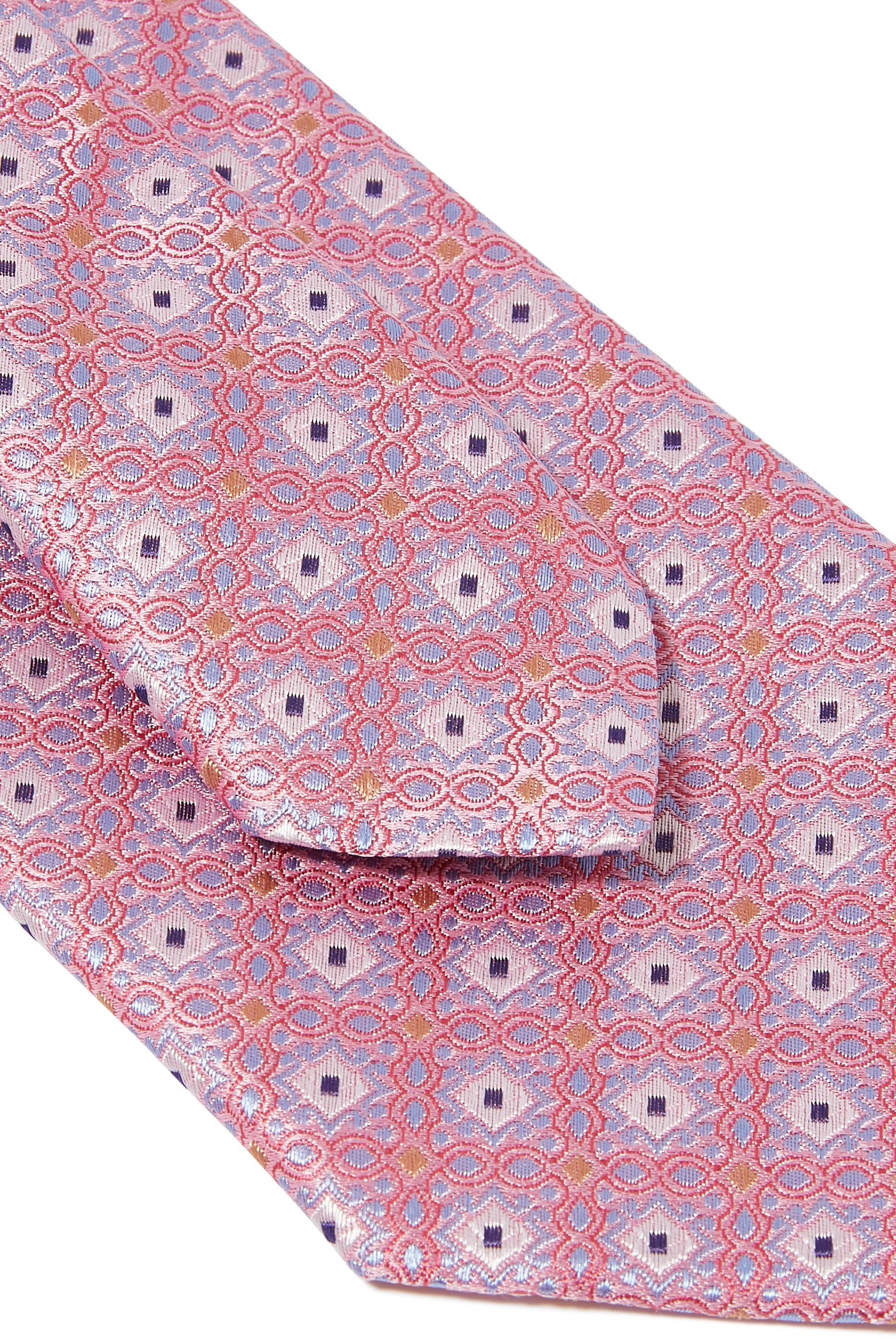 Geometric Silk Tie