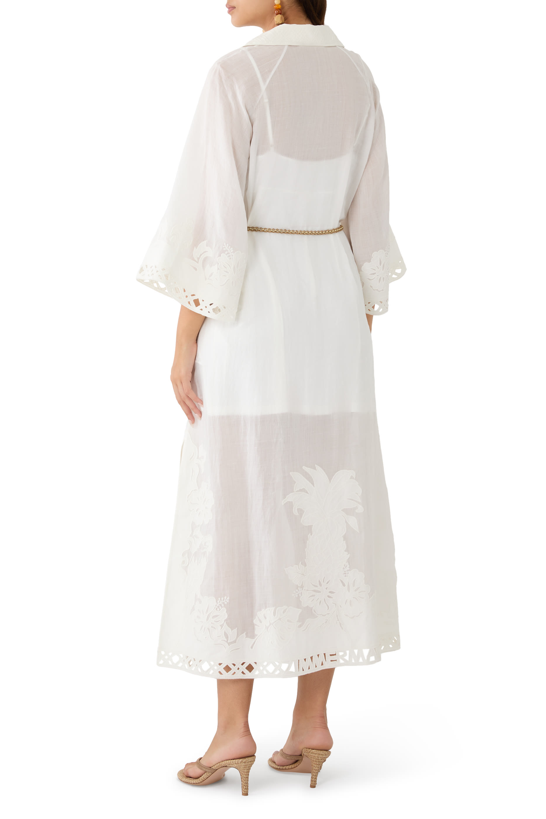  Indra Embroidered Maxi Dress