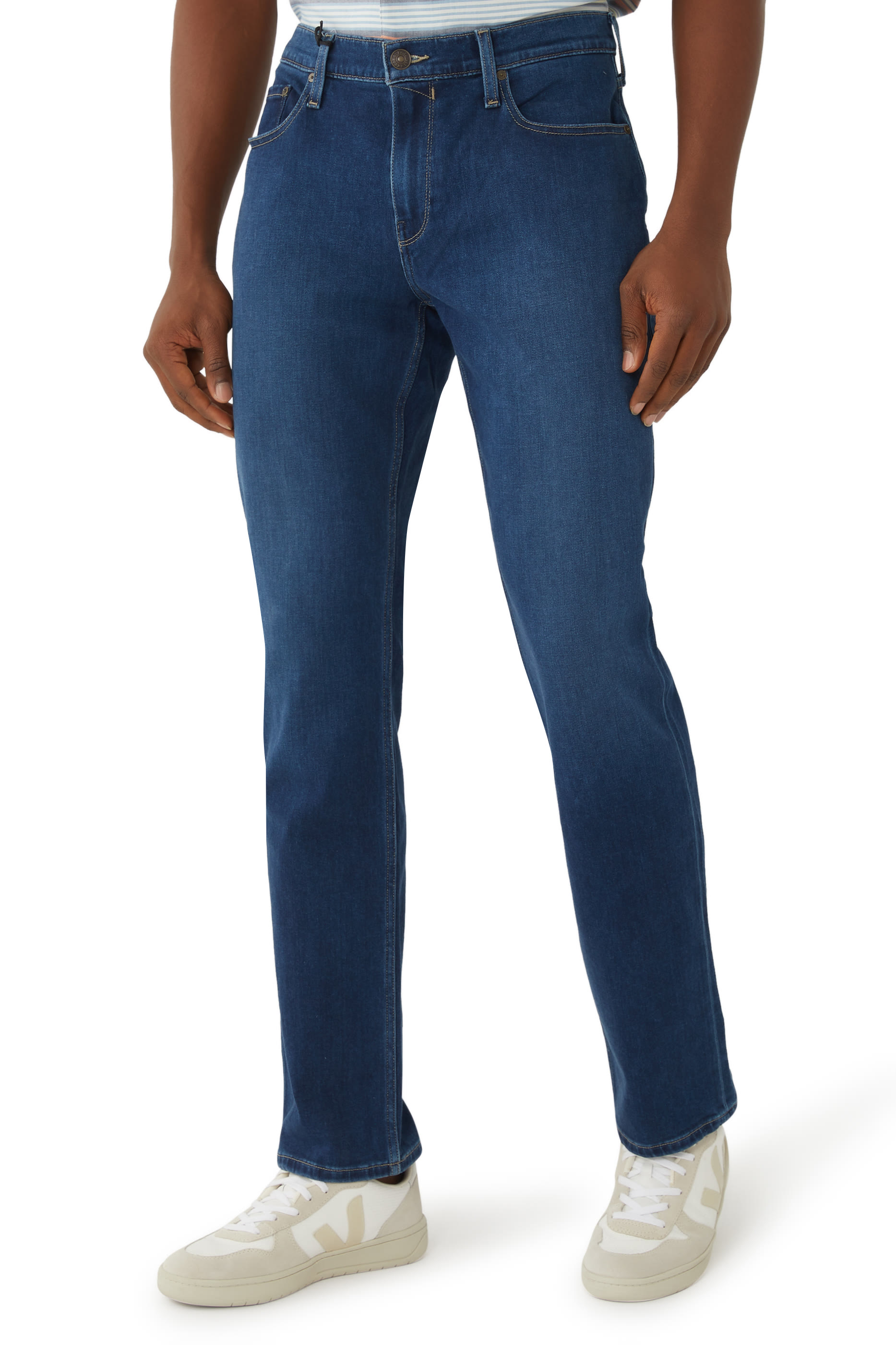 Straight Fit Denim Jeans