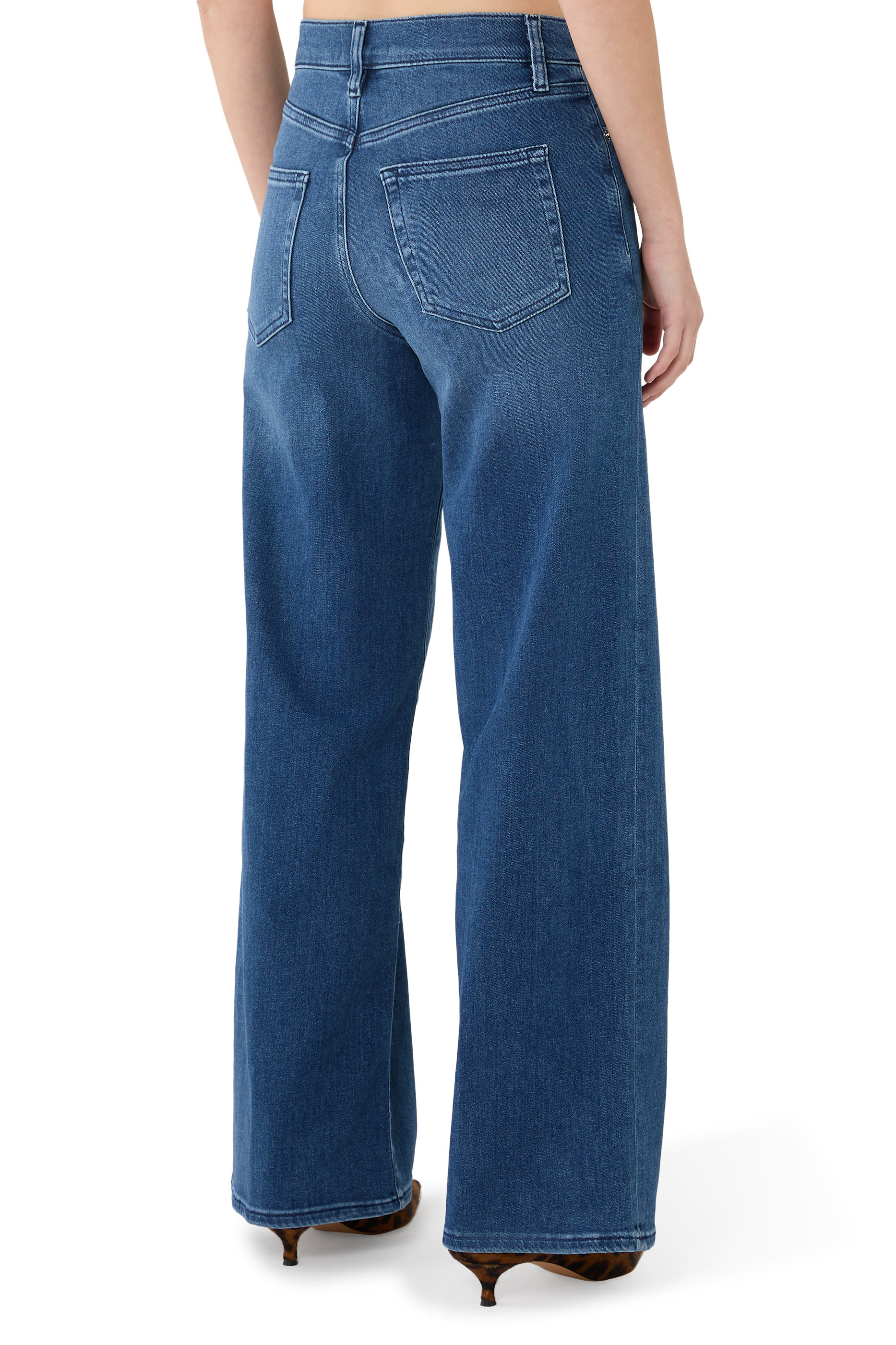  Le Slim Palazzo Jeans