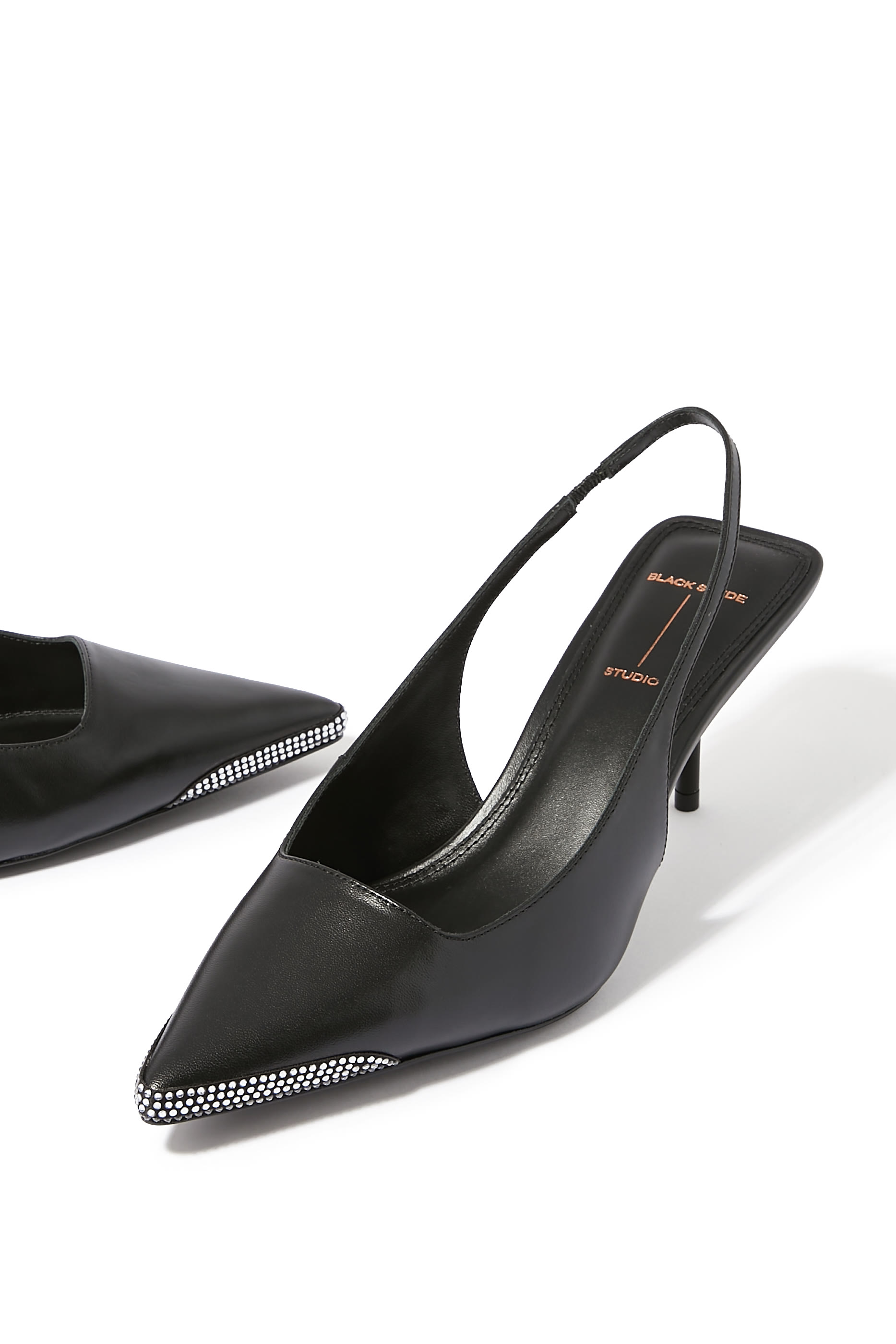 Raffaella 65mm Leather Mules