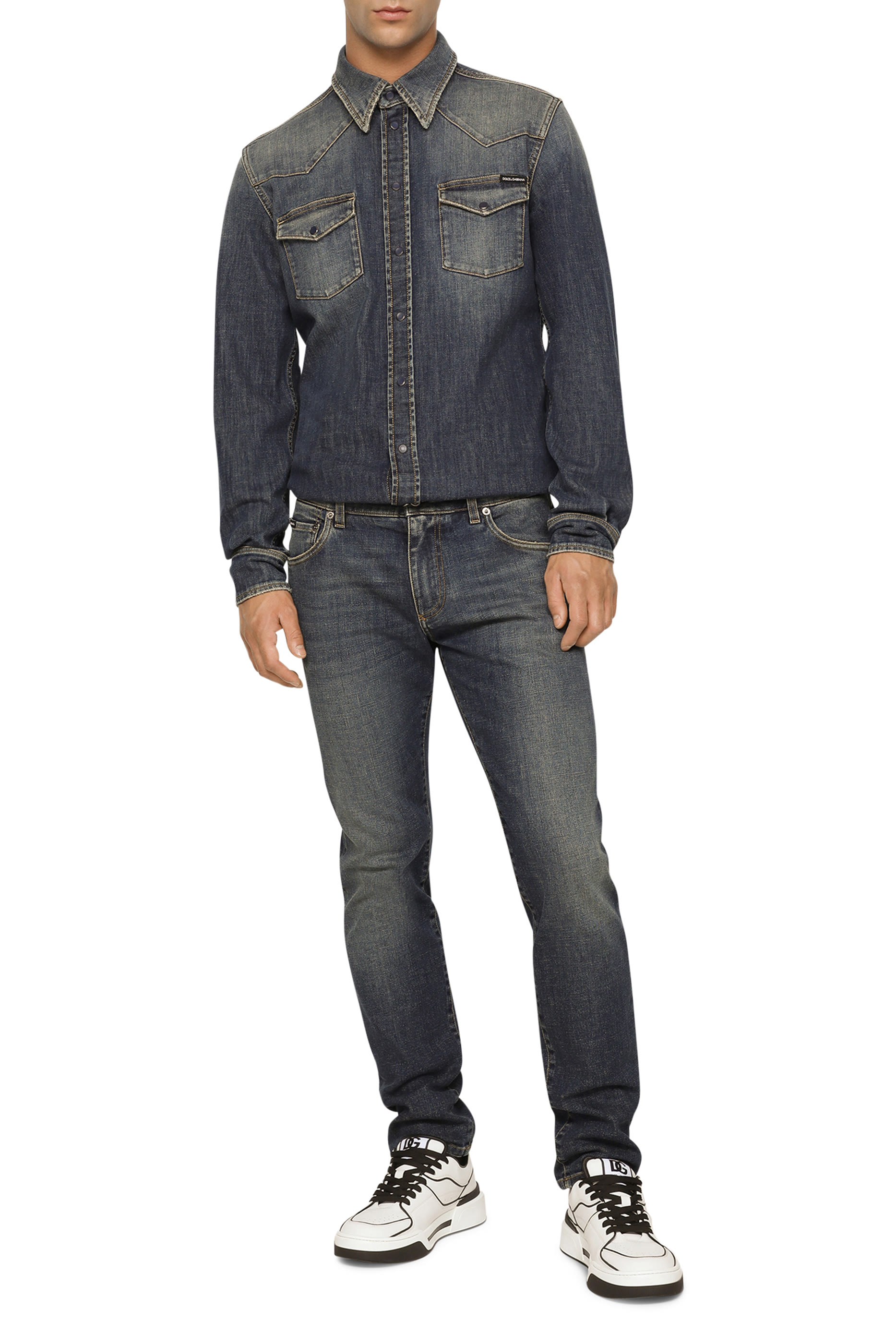 Slim-Fit Stretch Jeans