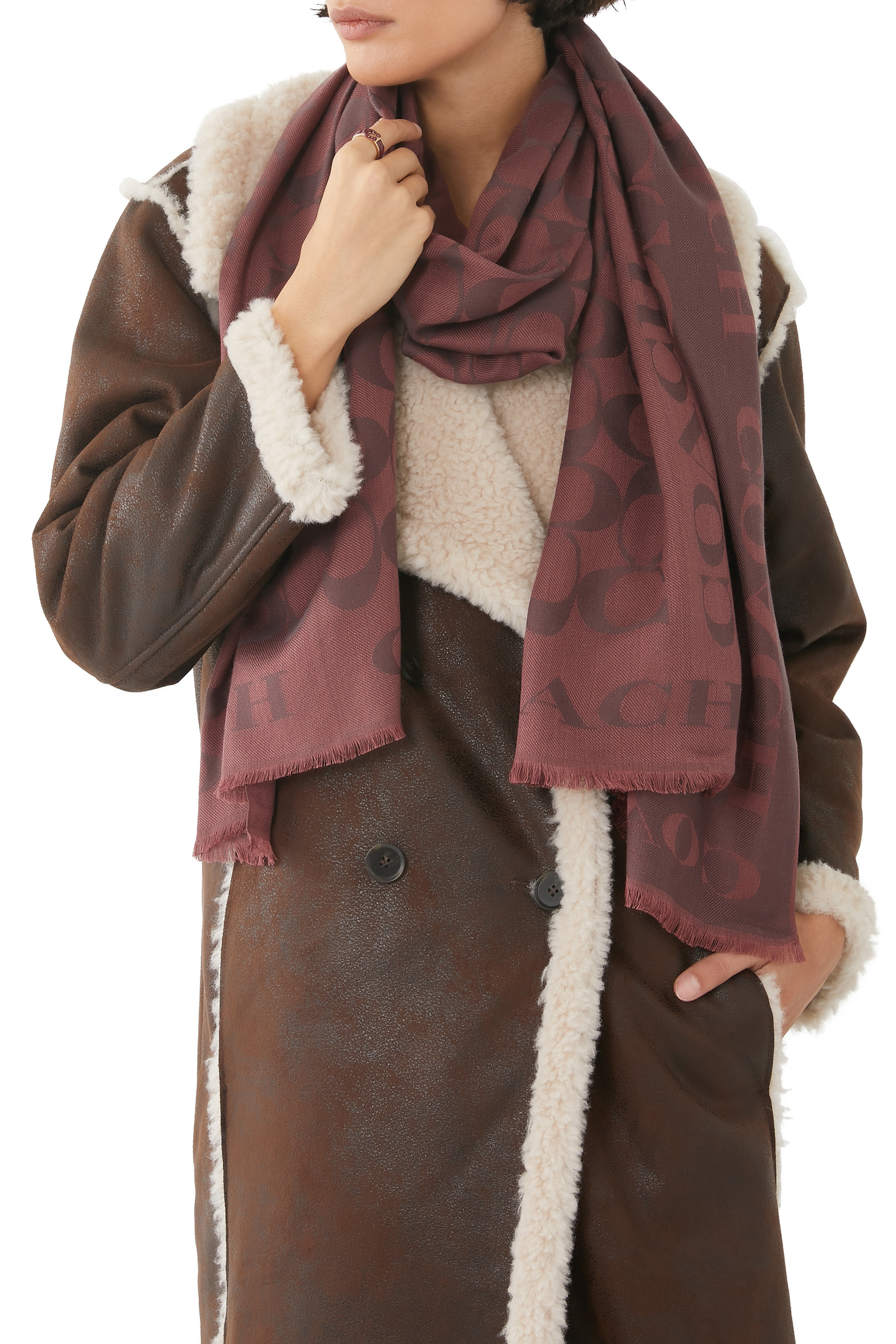 Signature Logo Stole