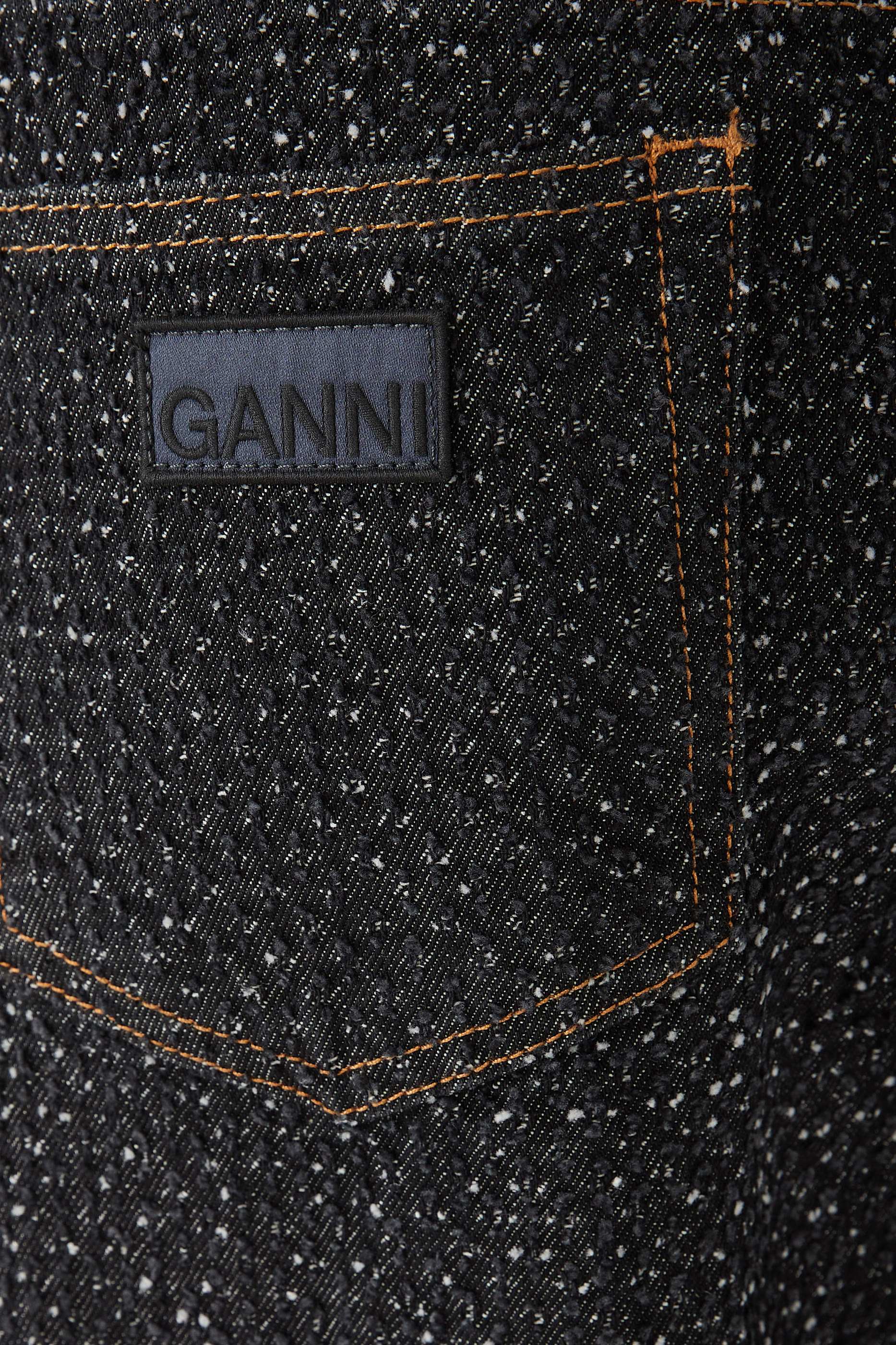 Fluffy Denim Carpenter Jeans