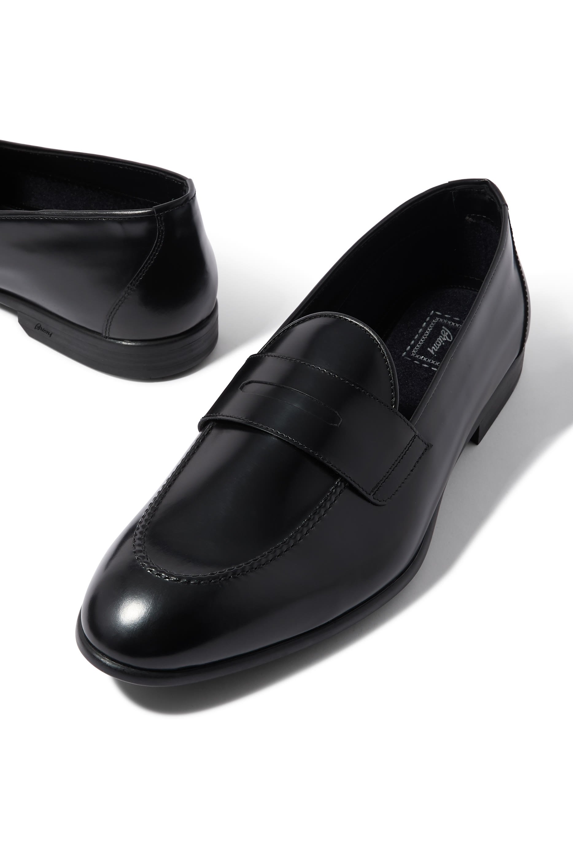 Calf Leather Penny Loafers