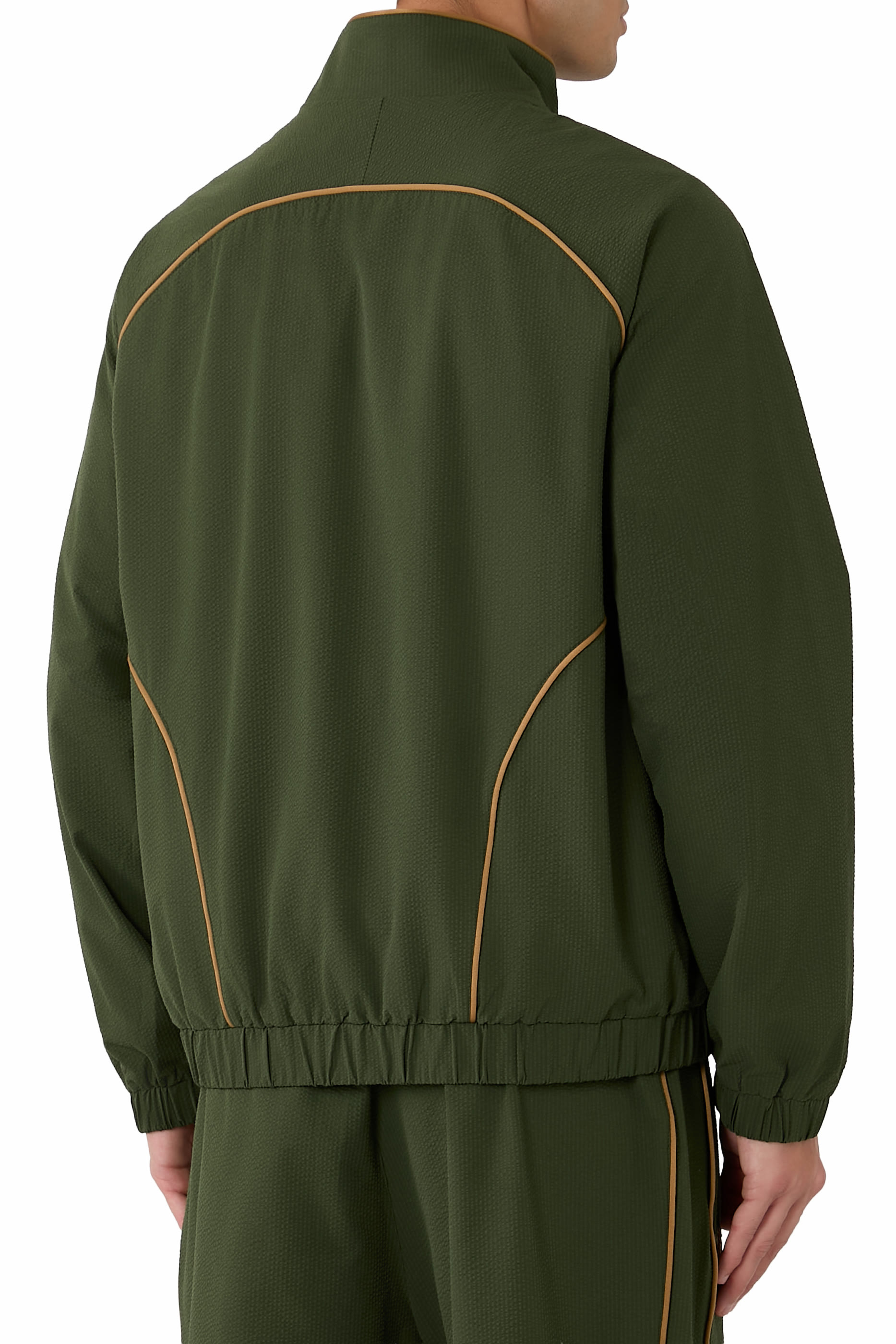 Jack Seersucker Track Jacket