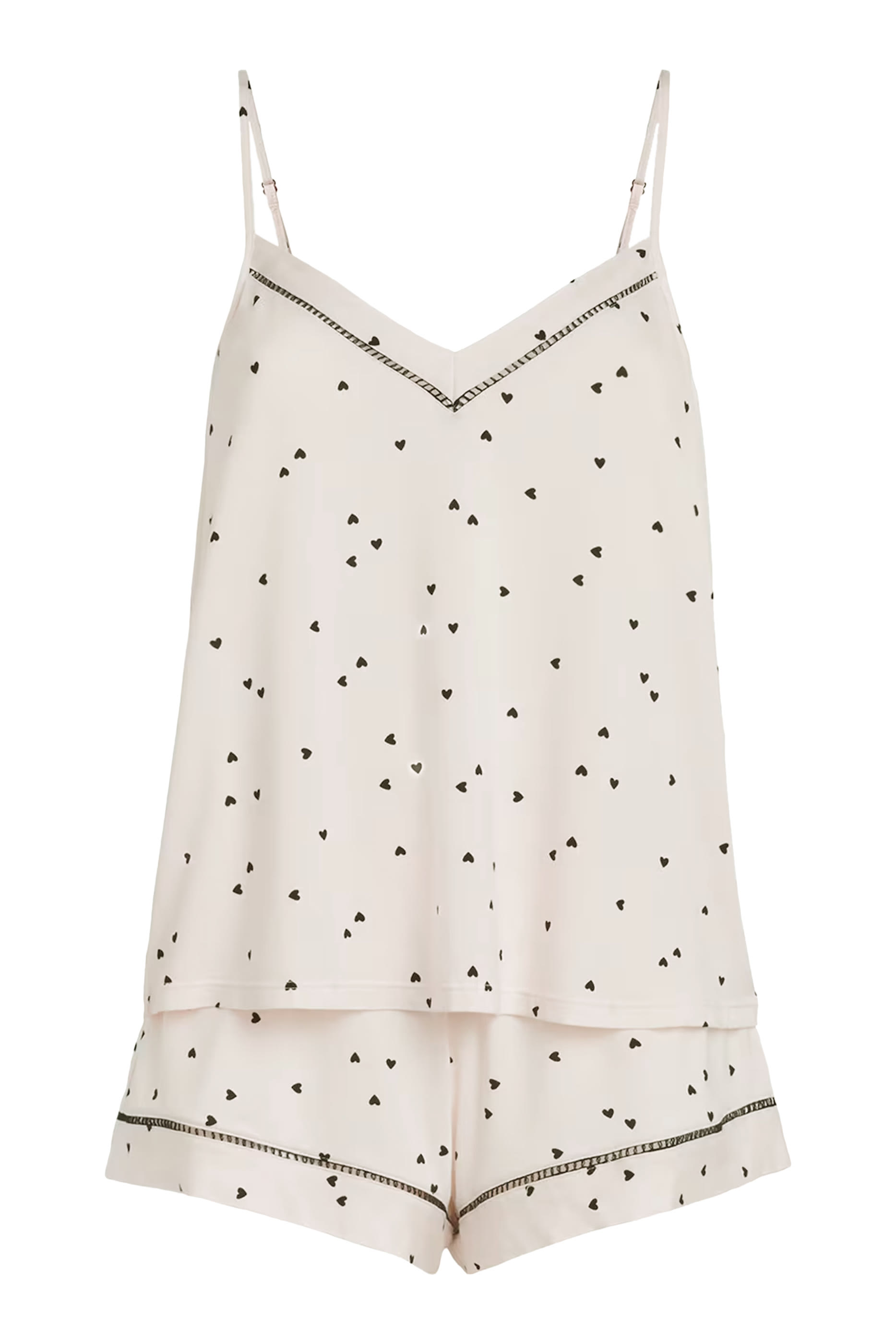 Fiona Double V Cami and Short PJ Set