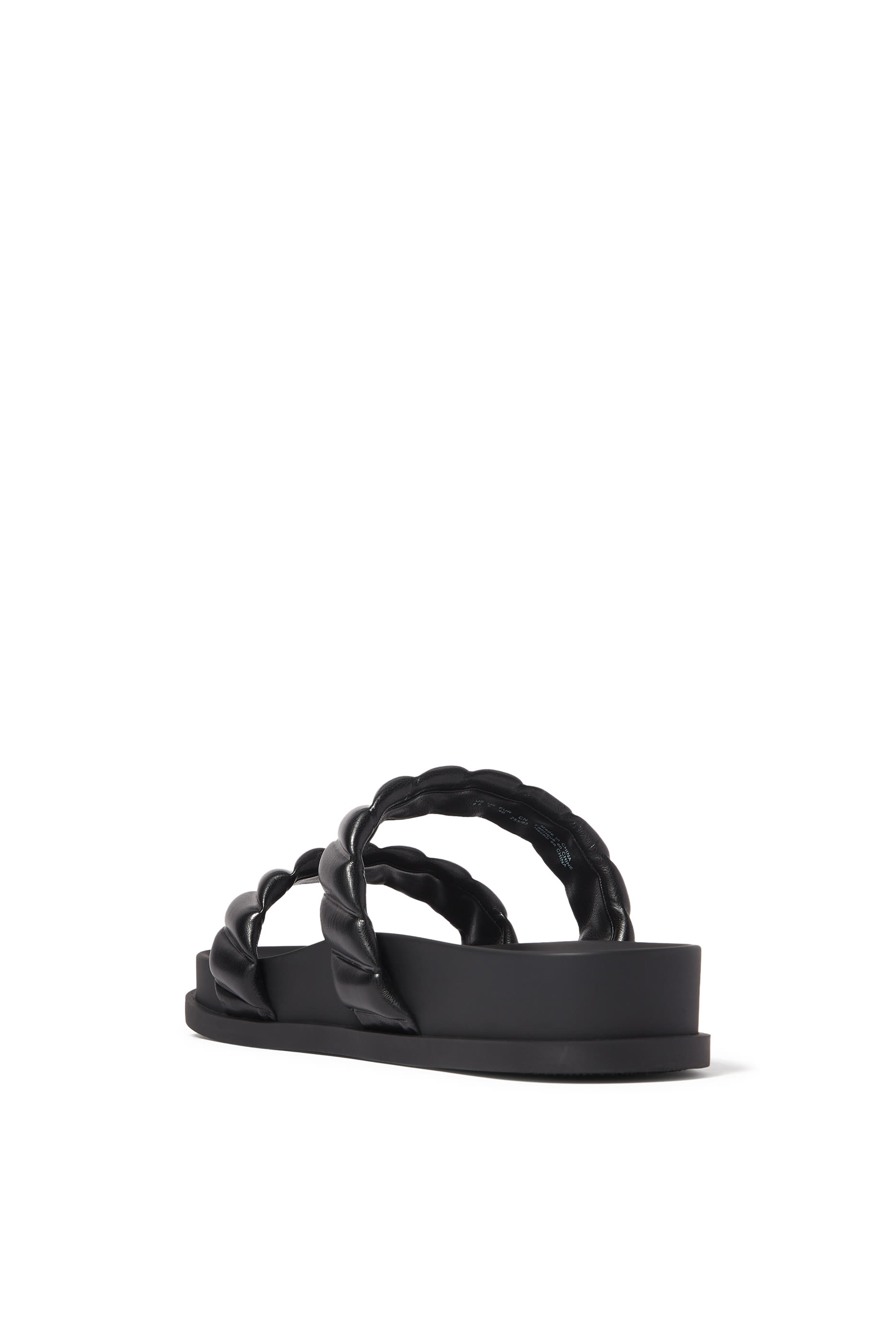 AX Logo Flat Sandals