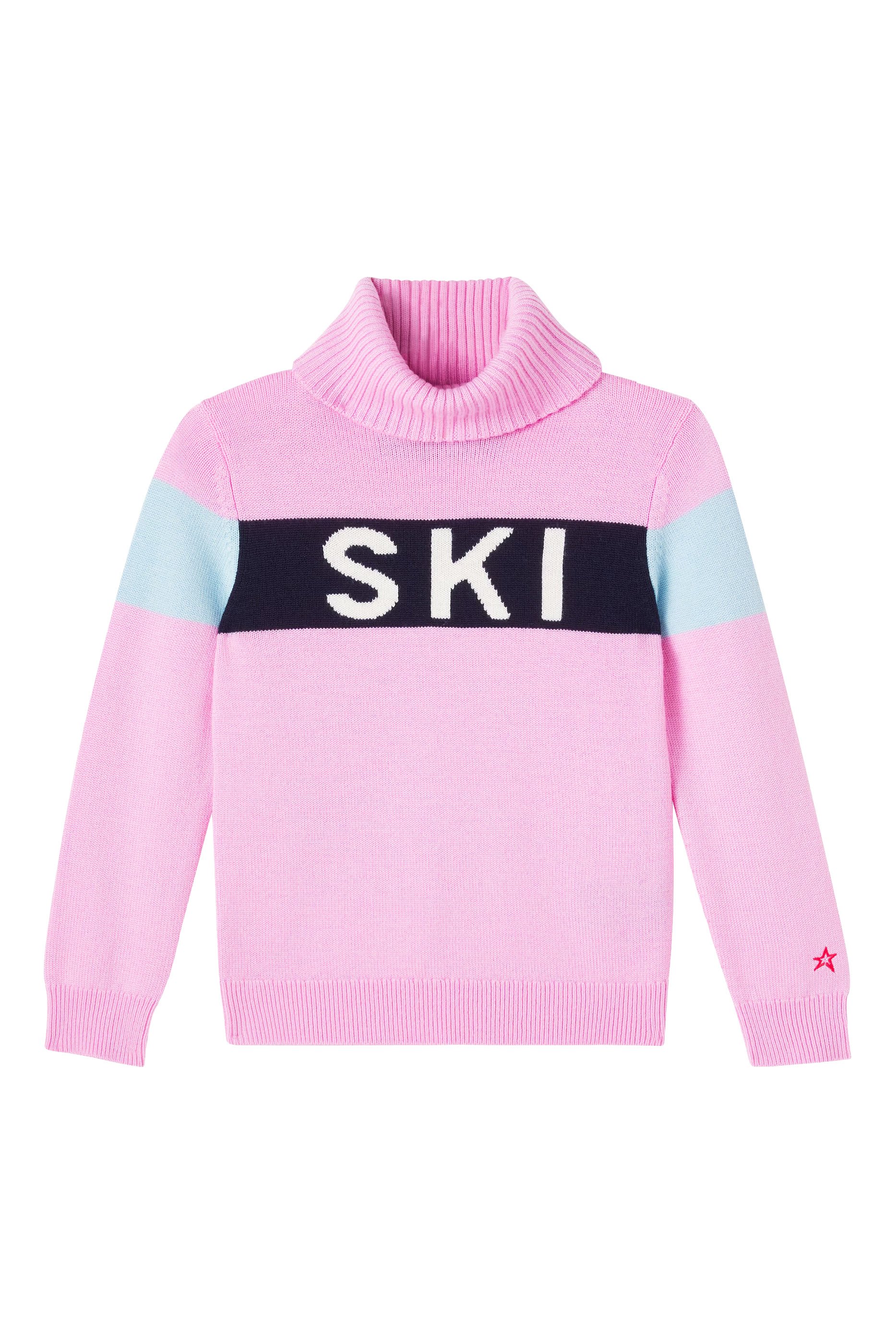 Kids Ski Merino Wool Turtleneck 