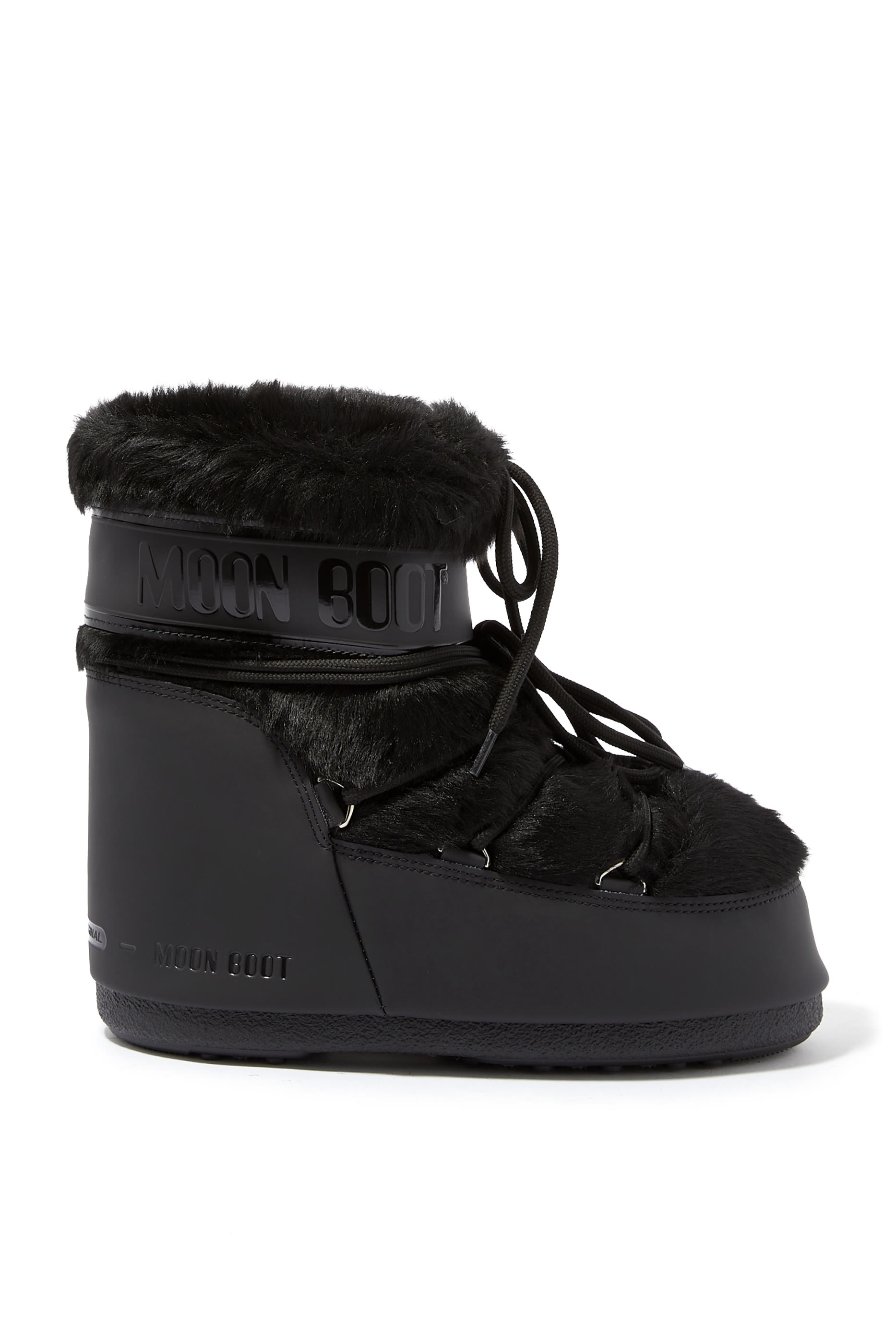 Icon Low Faux-Fur Boots